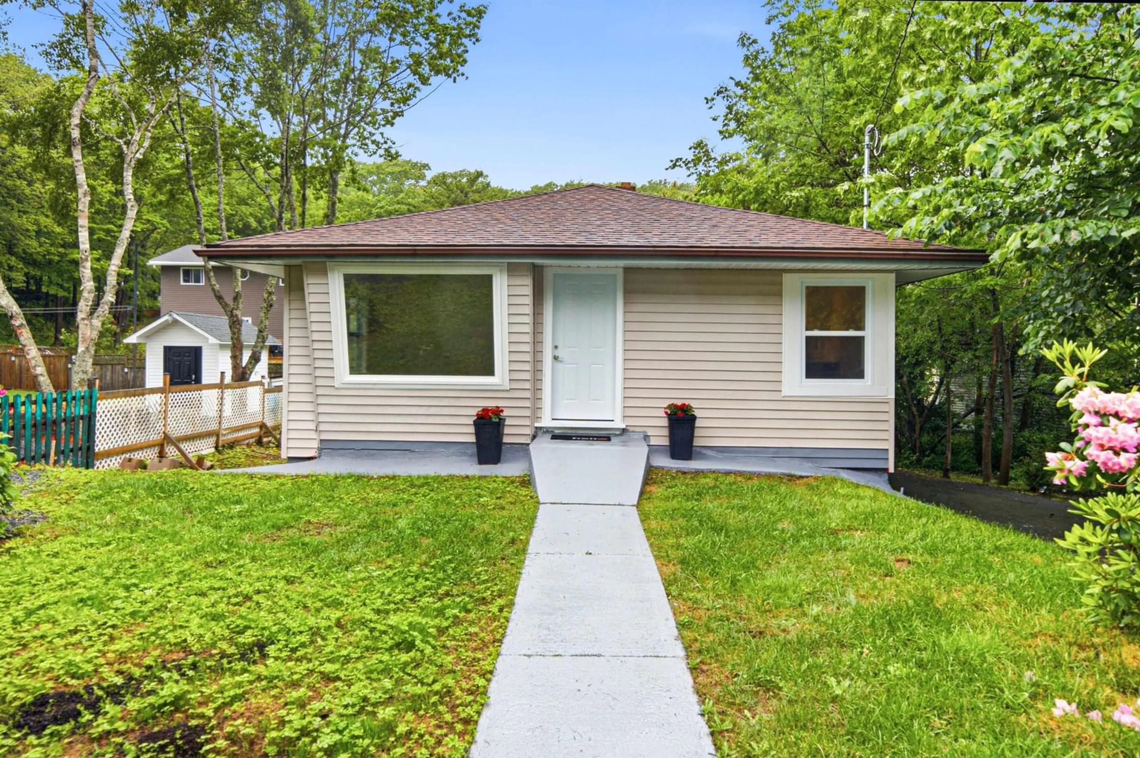 Home with vinyl exterior material, street for 12 Nelson Avenue, Halifax Nova Scotia B3P 1V8