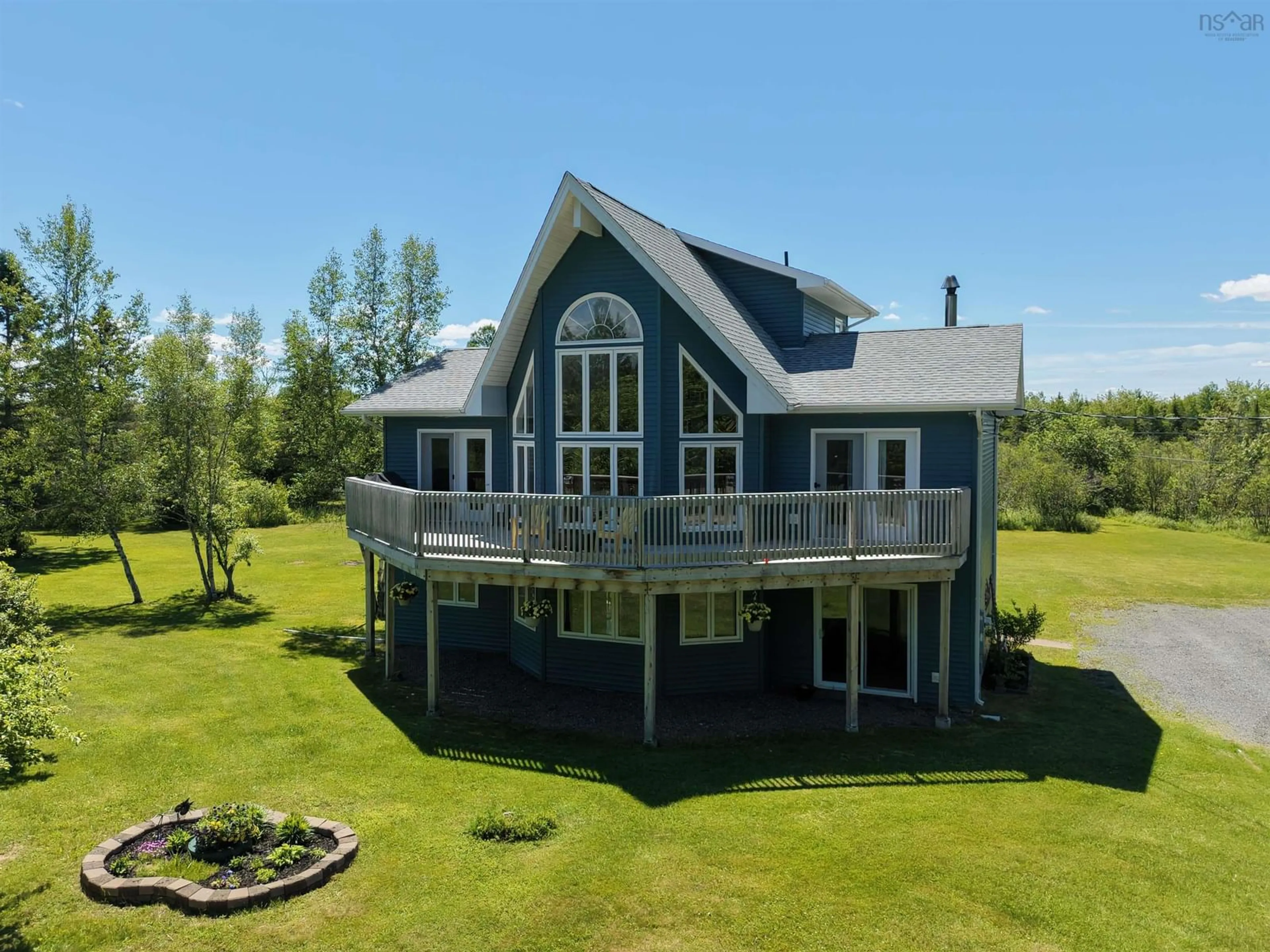 A pic from outside/outdoor area/front of a property/back of a property/a pic from drone, water/lake/river/ocean view for 784 Onslow Mountain Rd, Onslow Mountain Nova Scotia B6L 6R2