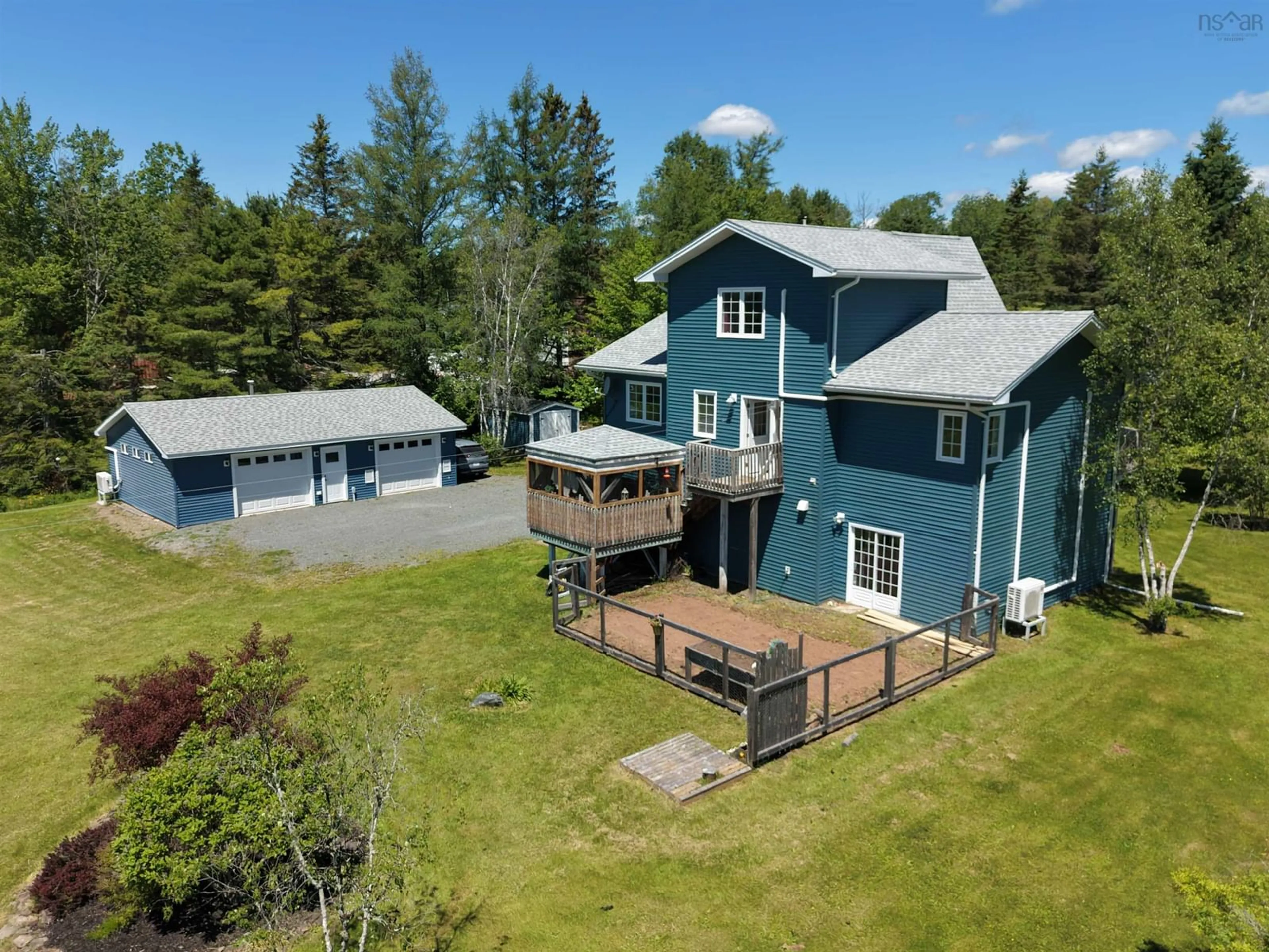 A pic from outside/outdoor area/front of a property/back of a property/a pic from drone, water/lake/river/ocean view for 784 Onslow Mountain Rd, Onslow Mountain Nova Scotia B6L 6R2