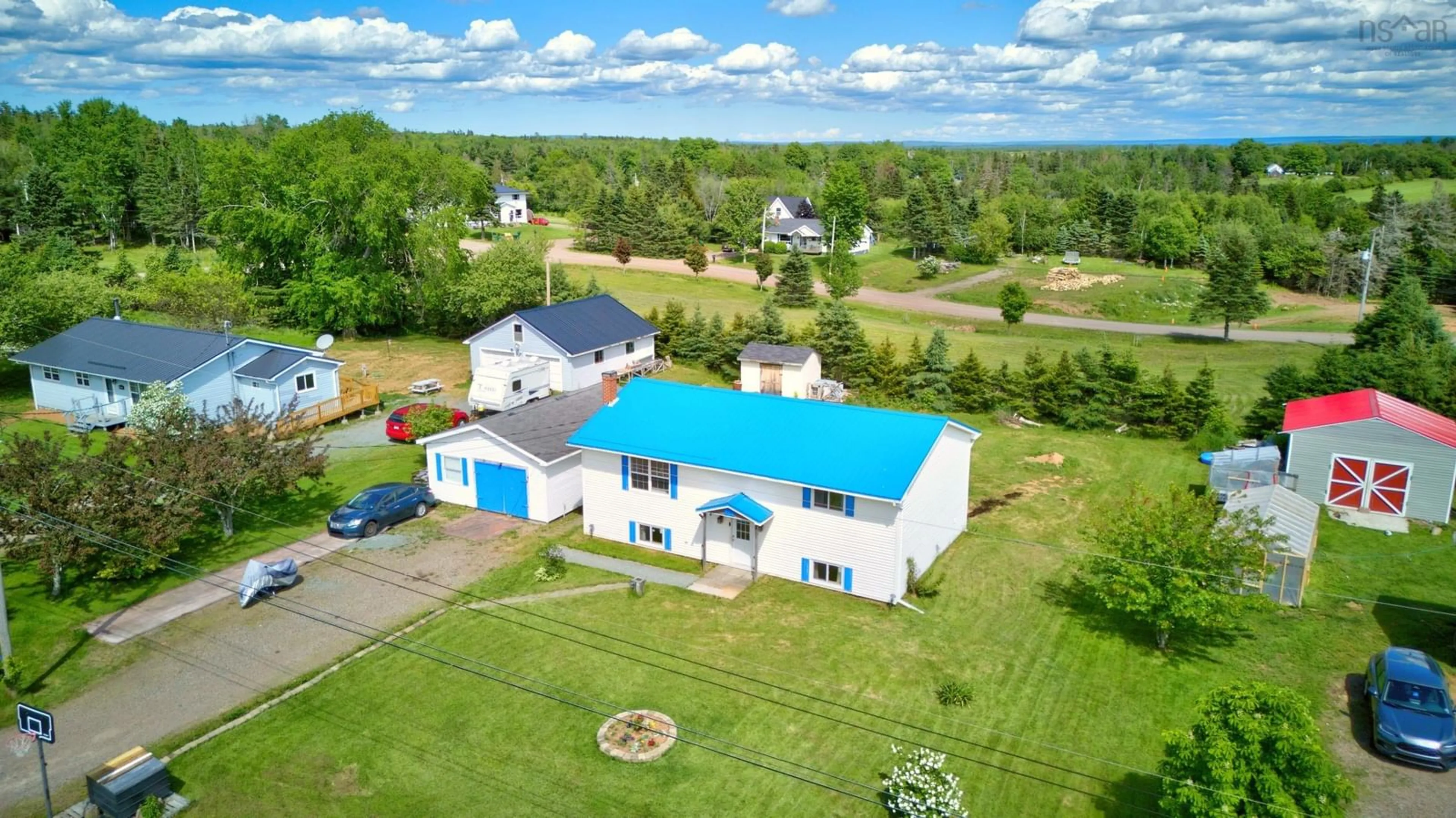 A pic from outside/outdoor area/front of a property/back of a property/a pic from drone, unknown for 20 Vance Rd, Masstown Nova Scotia B0M 1G0