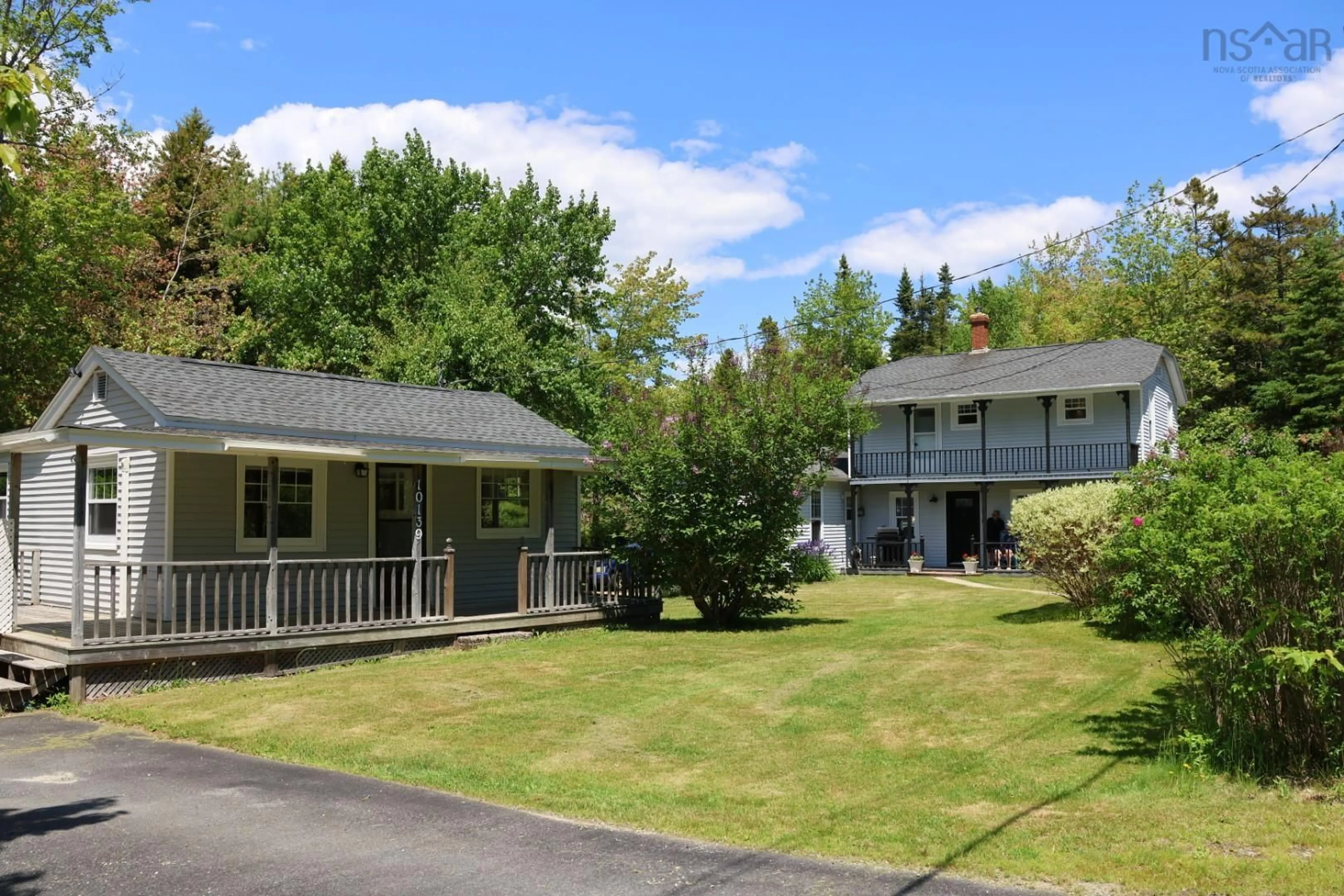 A pic from outside/outdoor area/front of a property/back of a property/a pic from drone, mountain view for 10133 St Margarets Bay Rd, Hubbards Nova Scotia B0J 1T0