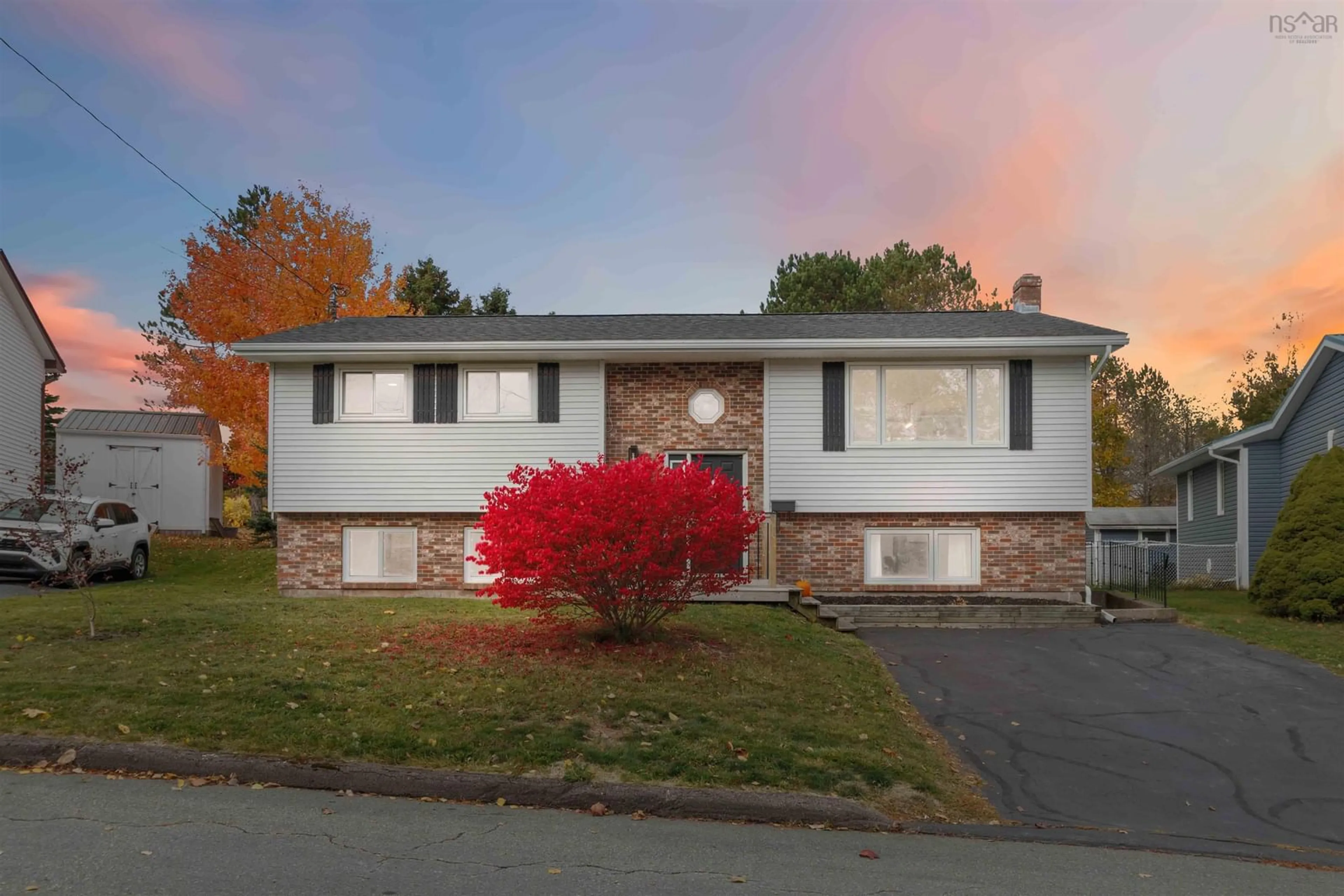 Home with vinyl exterior material, street for 9 Ascot Way, Lower Sackville Nova Scotia B4E 2H7