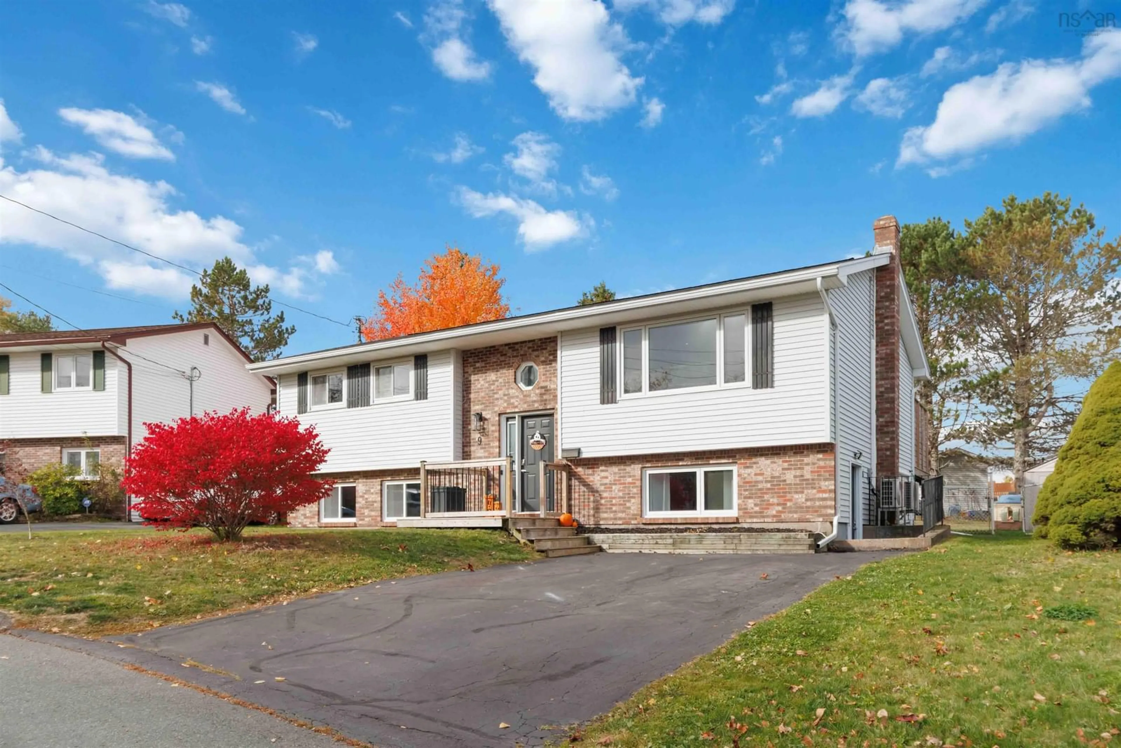Home with vinyl exterior material, street for 9 Ascot Way, Lower Sackville Nova Scotia B4E 2H7