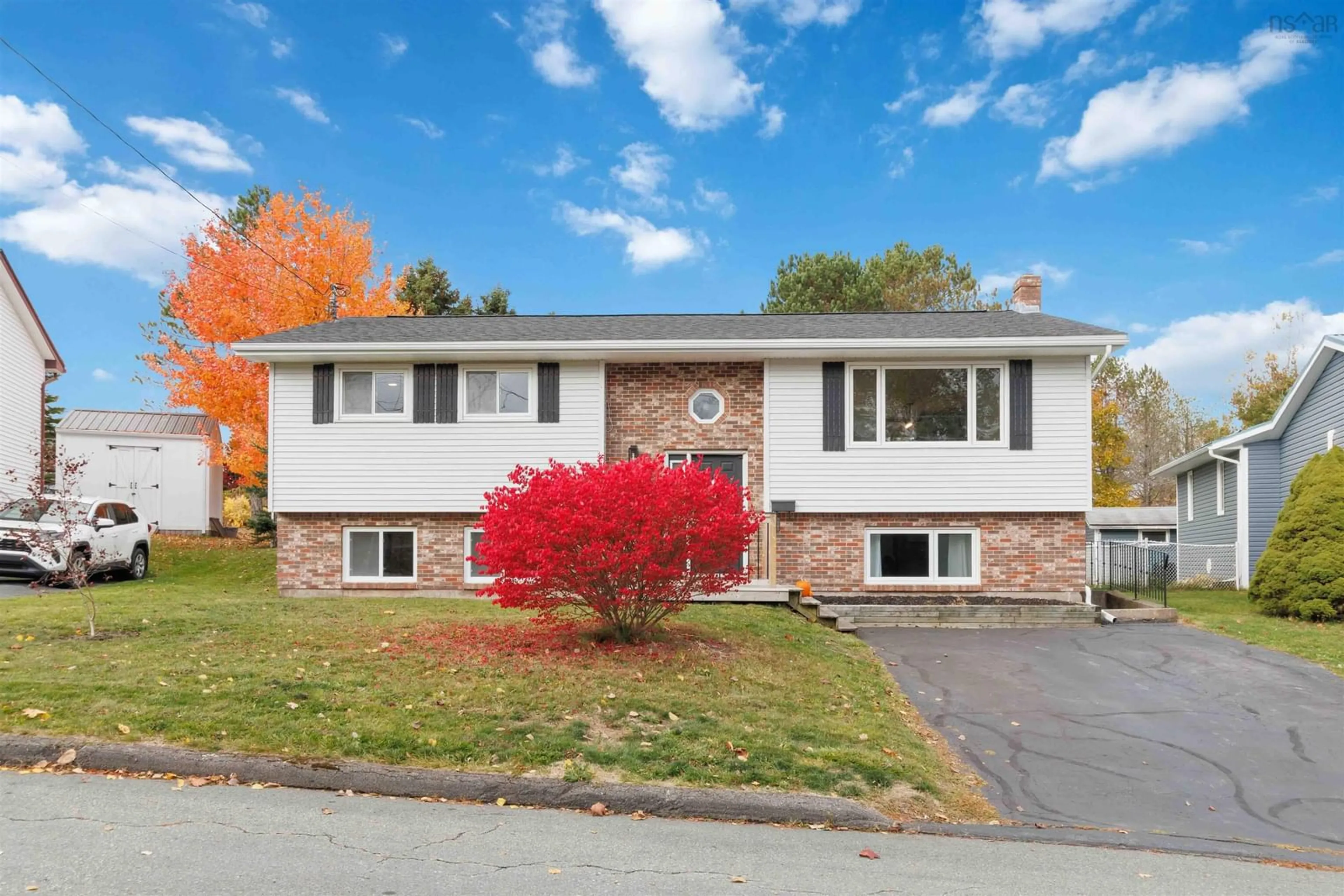 Home with vinyl exterior material, street for 9 Ascot Way, Lower Sackville Nova Scotia B4E 2H7