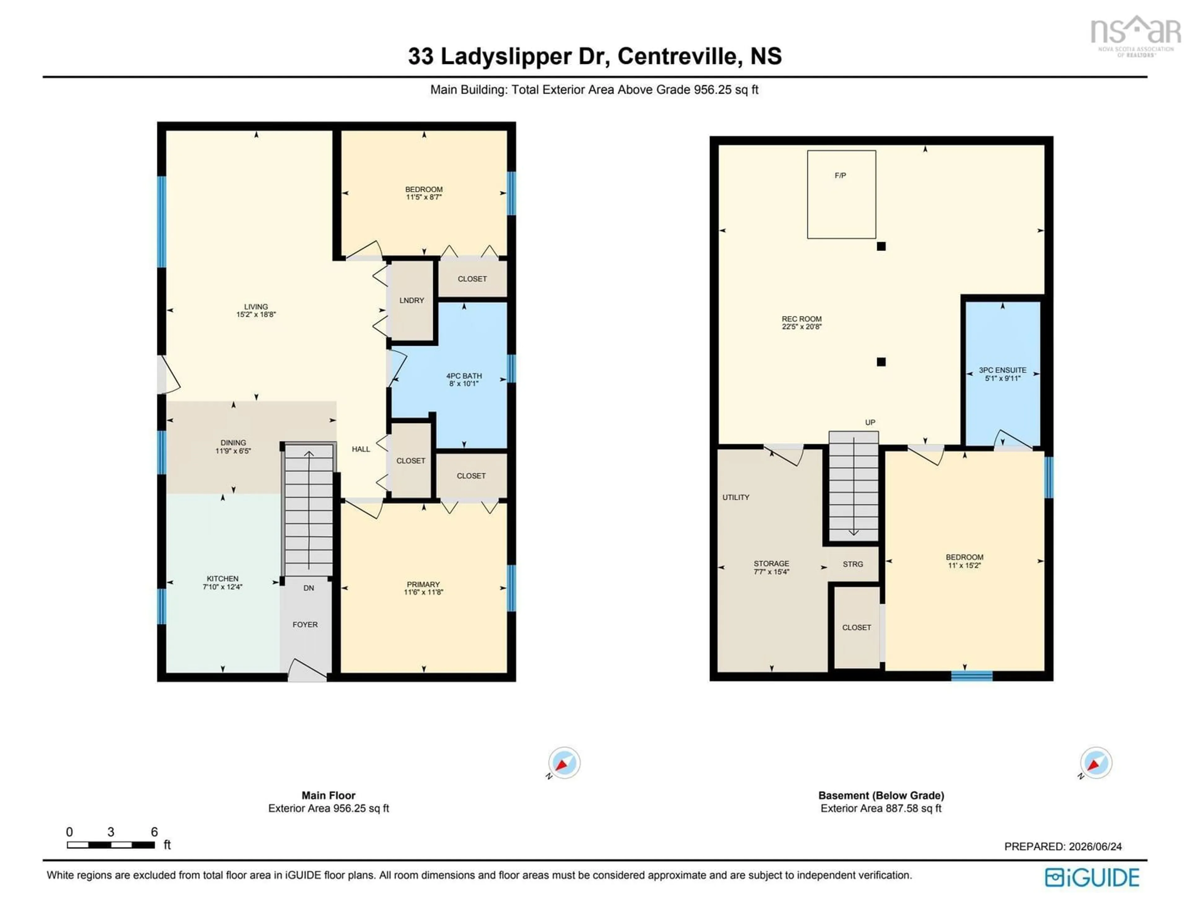 Floor plan for 33 Ladyslipper Dr, Centreville Nova Scotia B0P 1J0