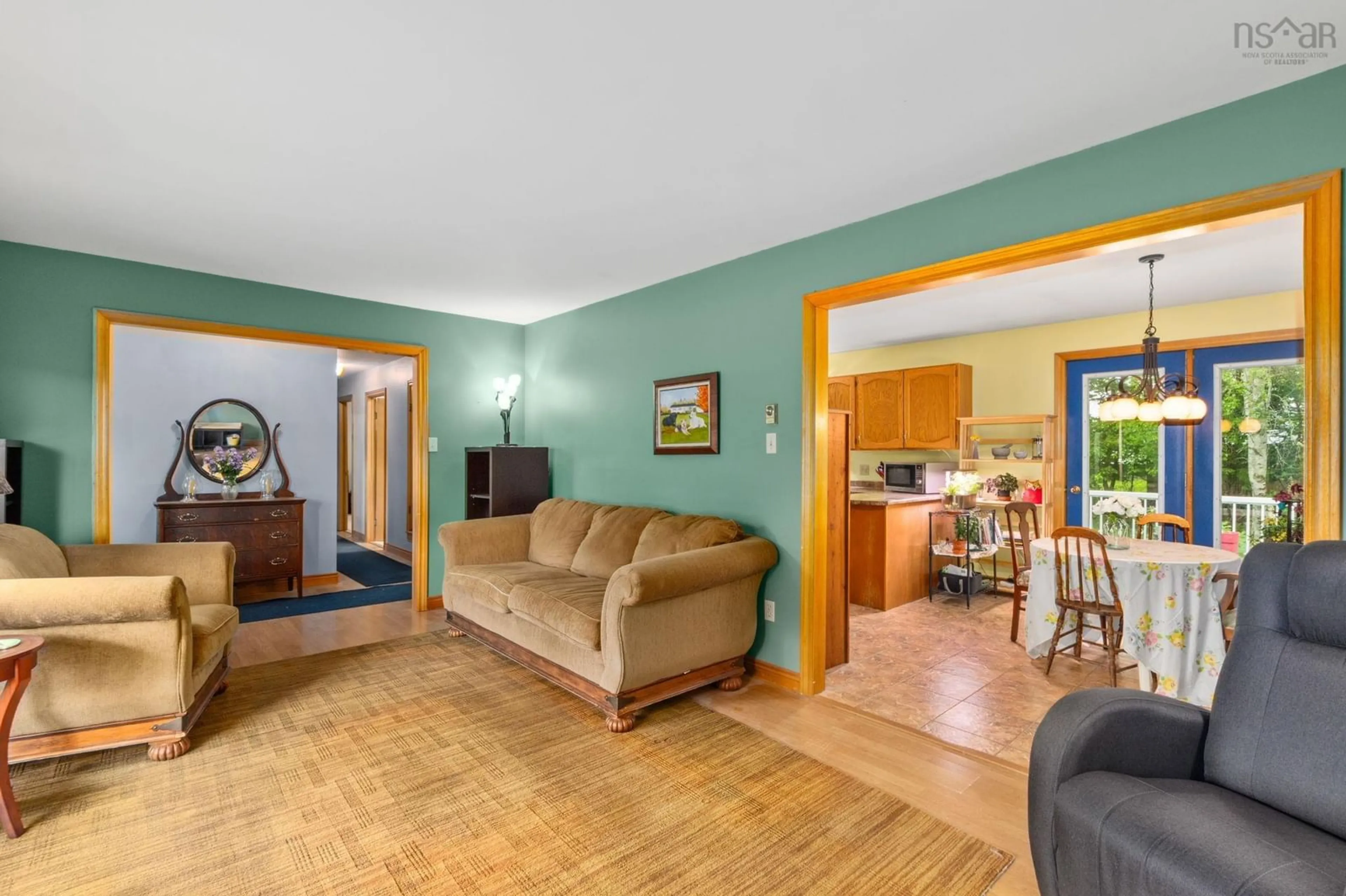 Living room with furniture, unknown for 91 Meadowland Ave, Bible Hill Nova Scotia B2N 6J9
