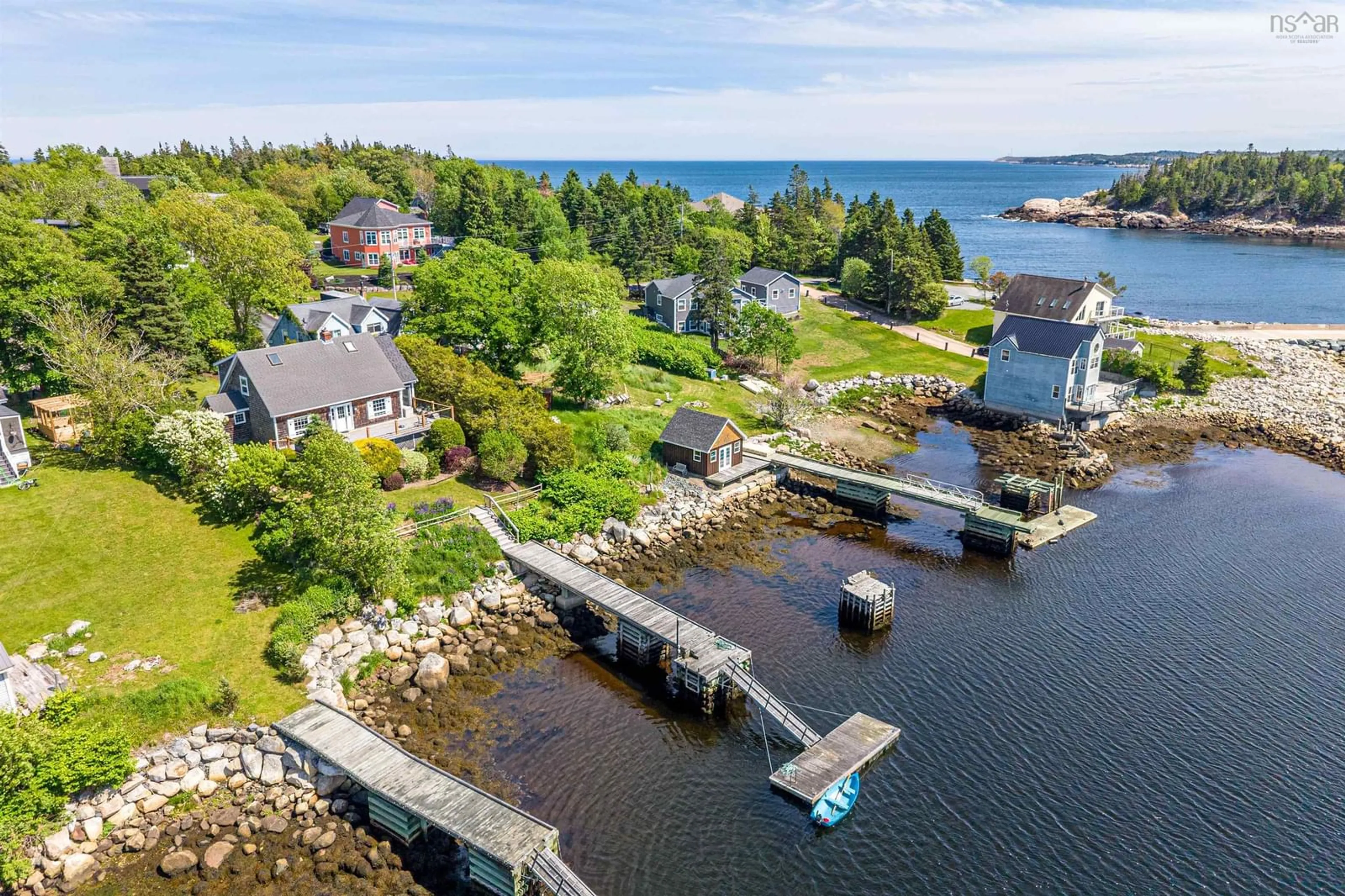 A pic from outside/outdoor area/front of a property/back of a property/a pic from drone, water/lake/river/ocean view for 65 Shore Rd, Herring Cove Nova Scotia B3V 1G7