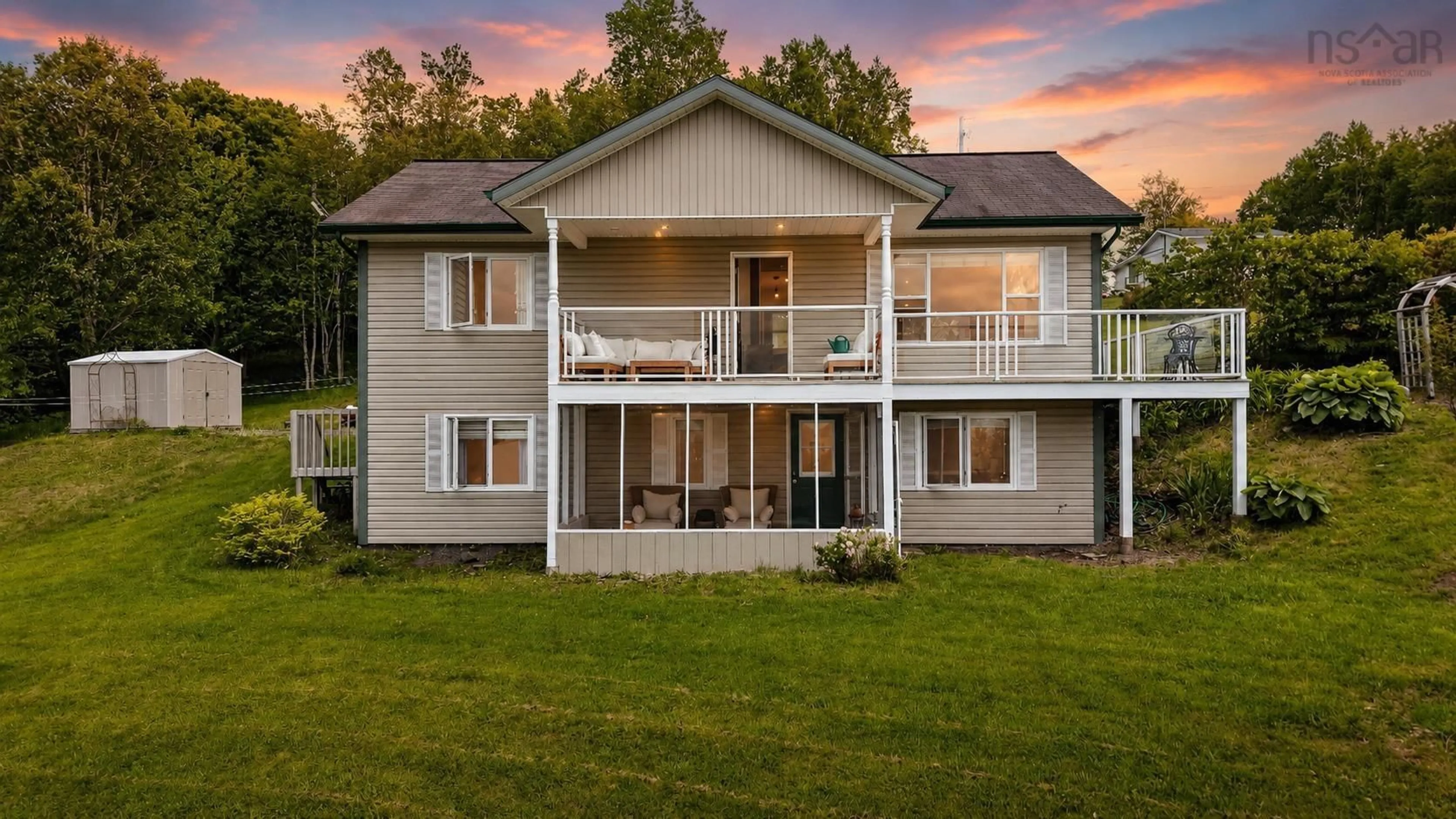 Home with vinyl exterior material, building for 95 Birchill Lane, Lower Washabuck Nova Scotia B2C 1P4