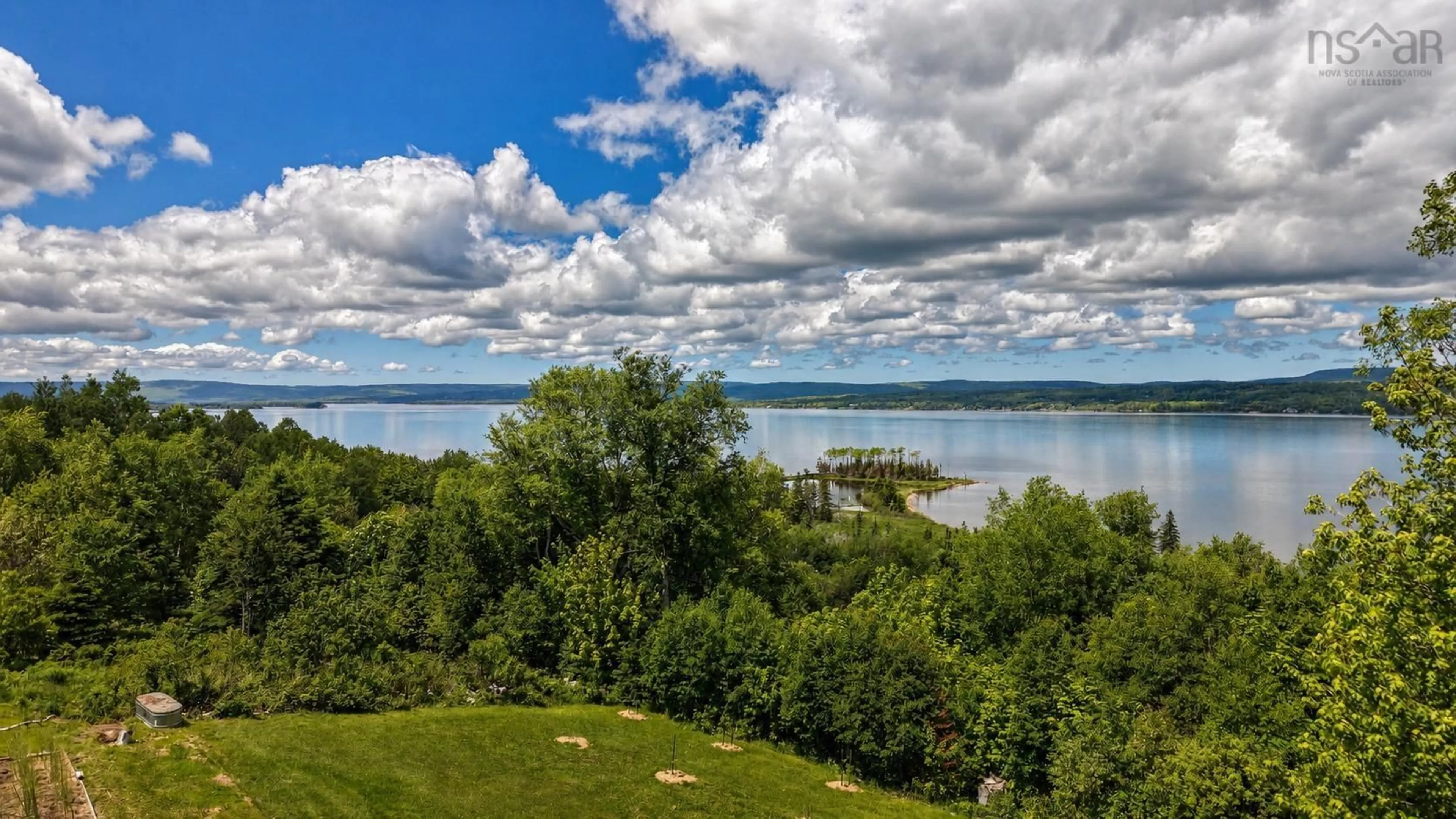 A pic from outside/outdoor area/front of a property/back of a property/a pic from drone, water/lake/river/ocean view for 95 Birchill Lane, Lower Washabuck Nova Scotia B2C 1P4