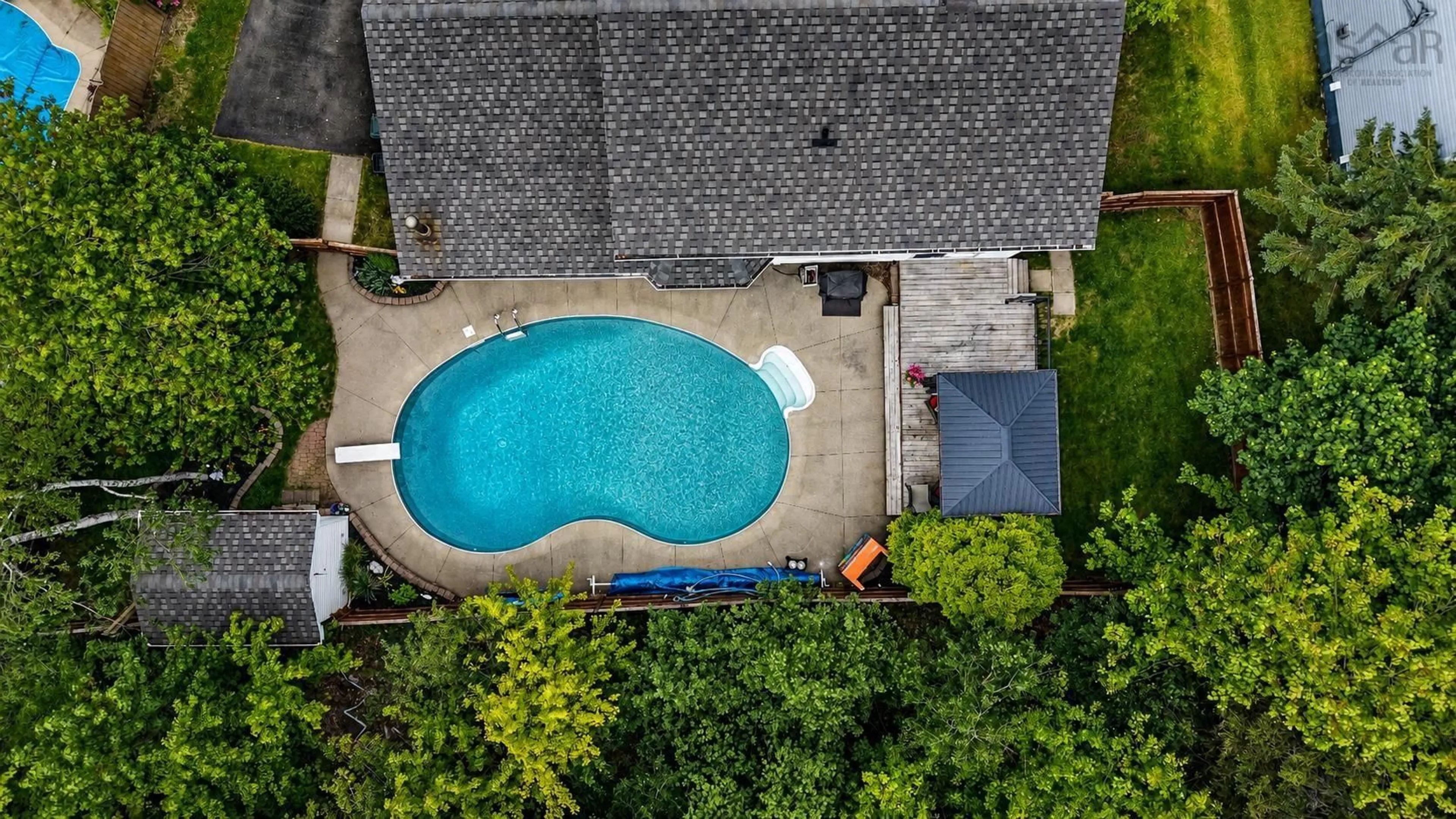 Pool for 48 Amberwood Cres, Westmount Nova Scotia B1R 2J8