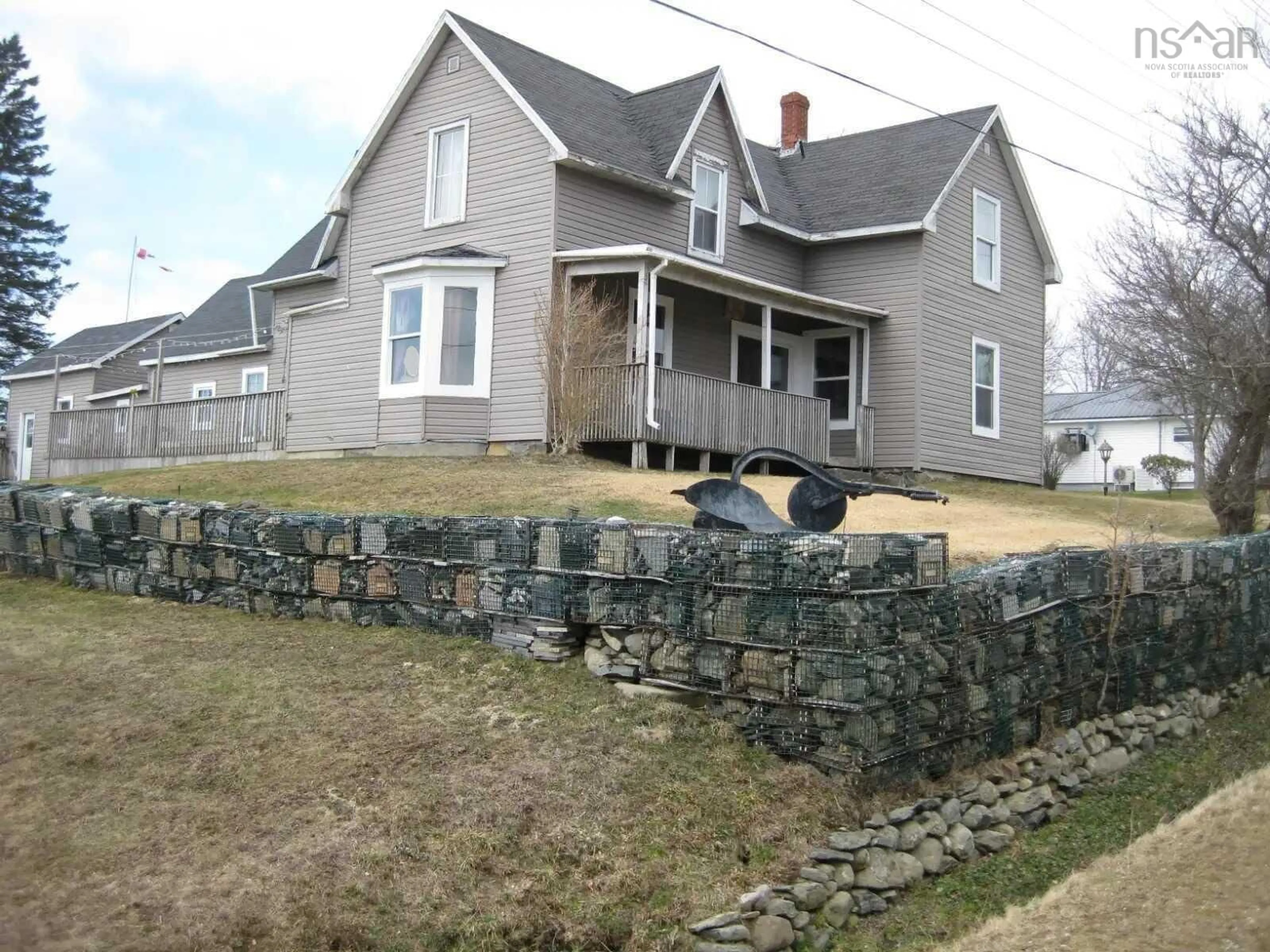 A pic from outside/outdoor area/front of a property/back of a property/a pic from drone, building for 5 Strickland Rd, Wellington Nova Scotia B5A 5A6
