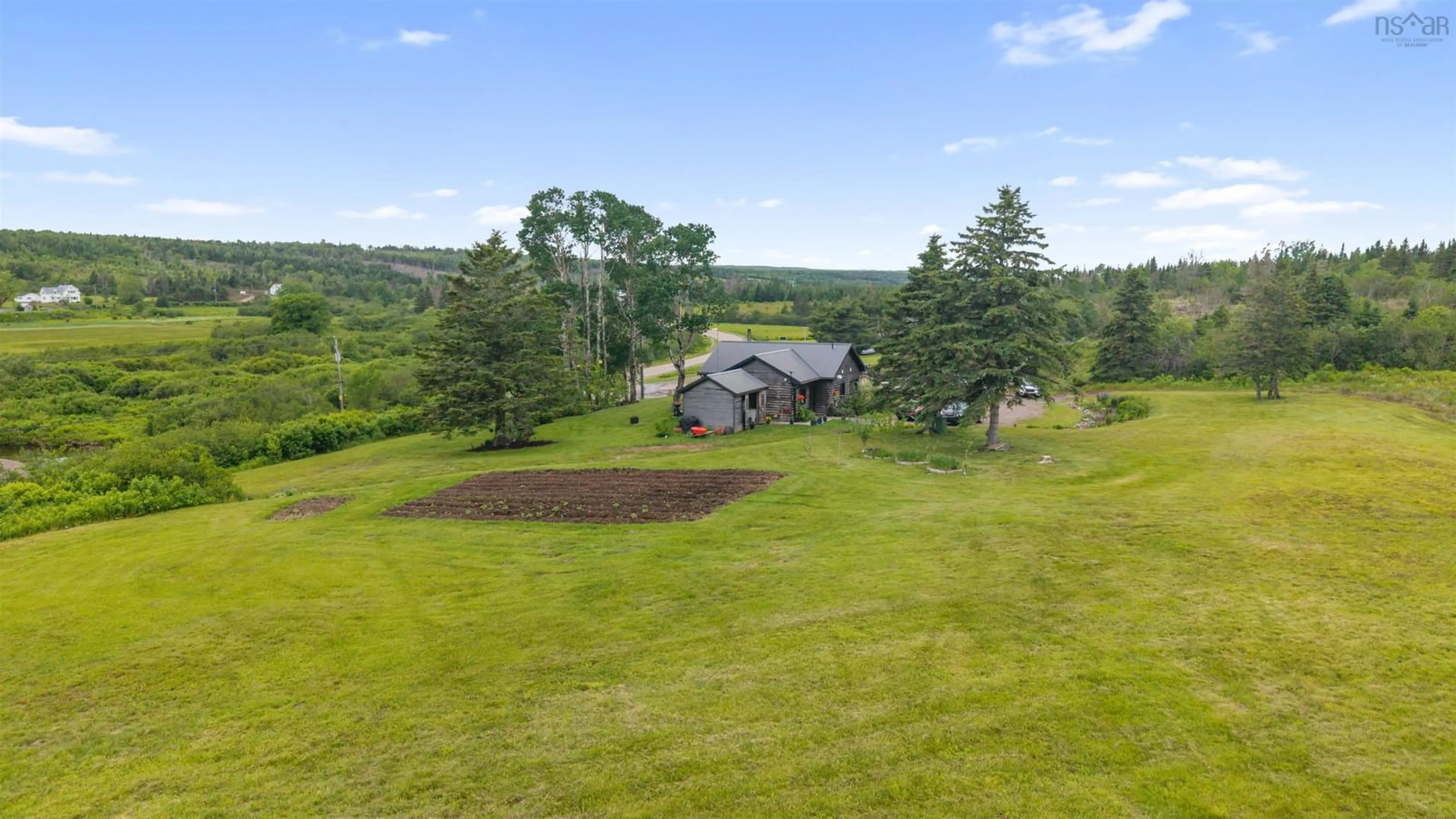 A pic from outside/outdoor area/front of a property/back of a property/a pic from drone, unknown for 4 Garden Of Eden Church Loop, Garden Of Eden Nova Scotia B2H 5C8