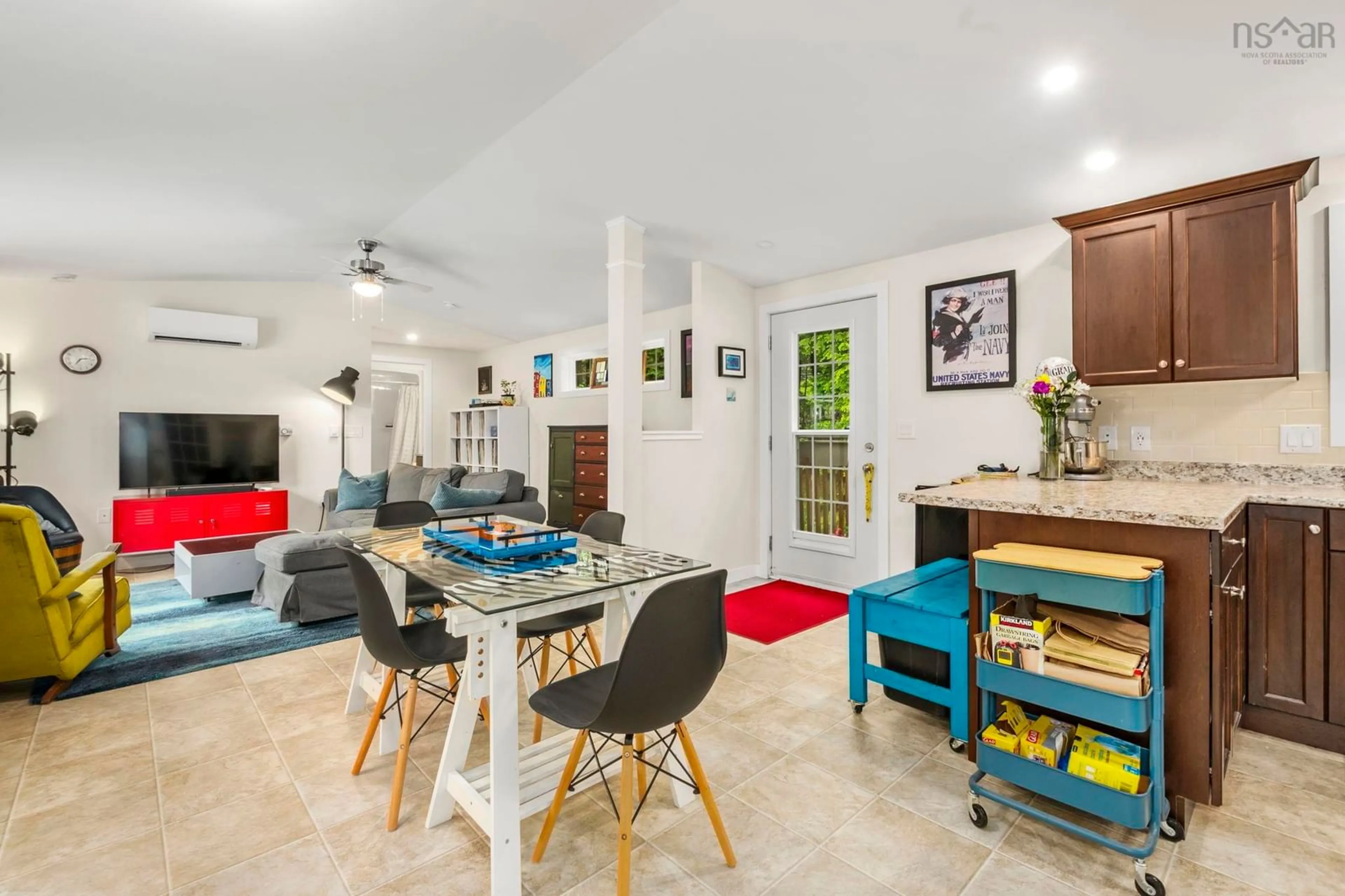 Open concept kitchen, ceramic/tile floor for 33 Shelby Cres, New Minas Nova Scotia B4N 5J1