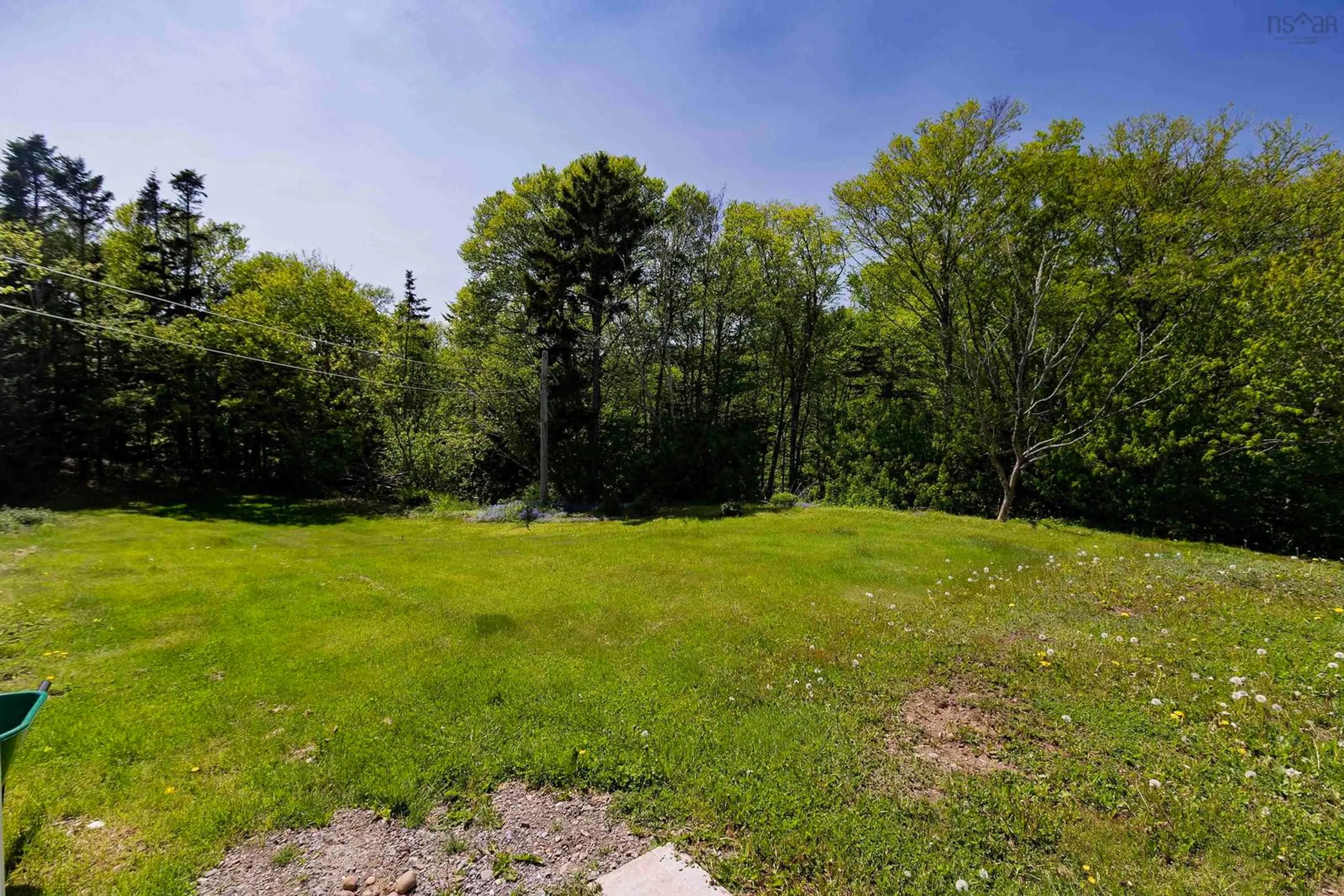 A pic from outside/outdoor area/front of a property/back of a property/a pic from drone, forest/trees view for 8414 Highway 209, Port Greville Nova Scotia B0M 1S0