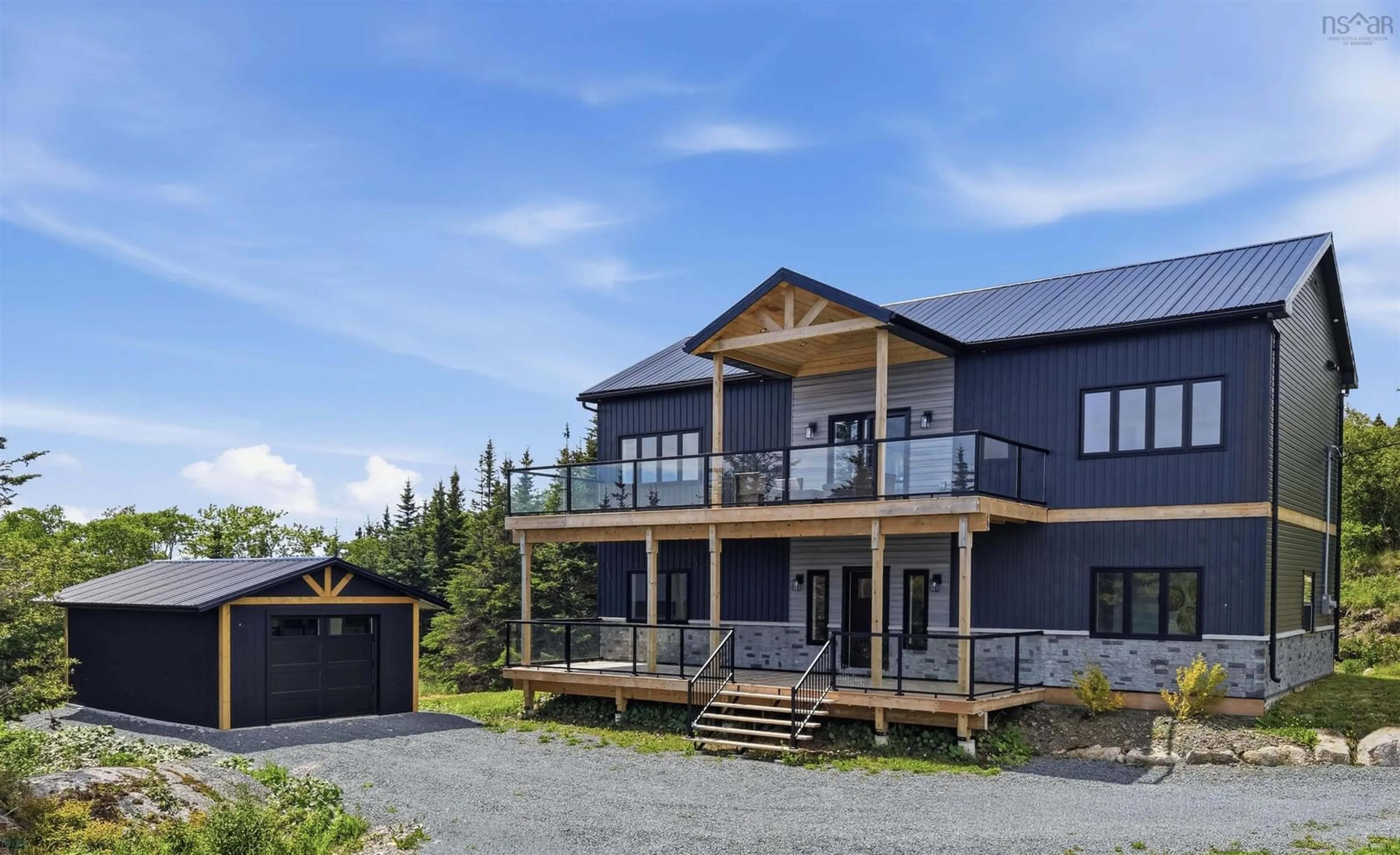 A pic from outside/outdoor area/front of a property/back of a property/a pic from drone, unknown for 1605 Terence Bay Rd, Terence Bay Nova Scotia B3T 1X9