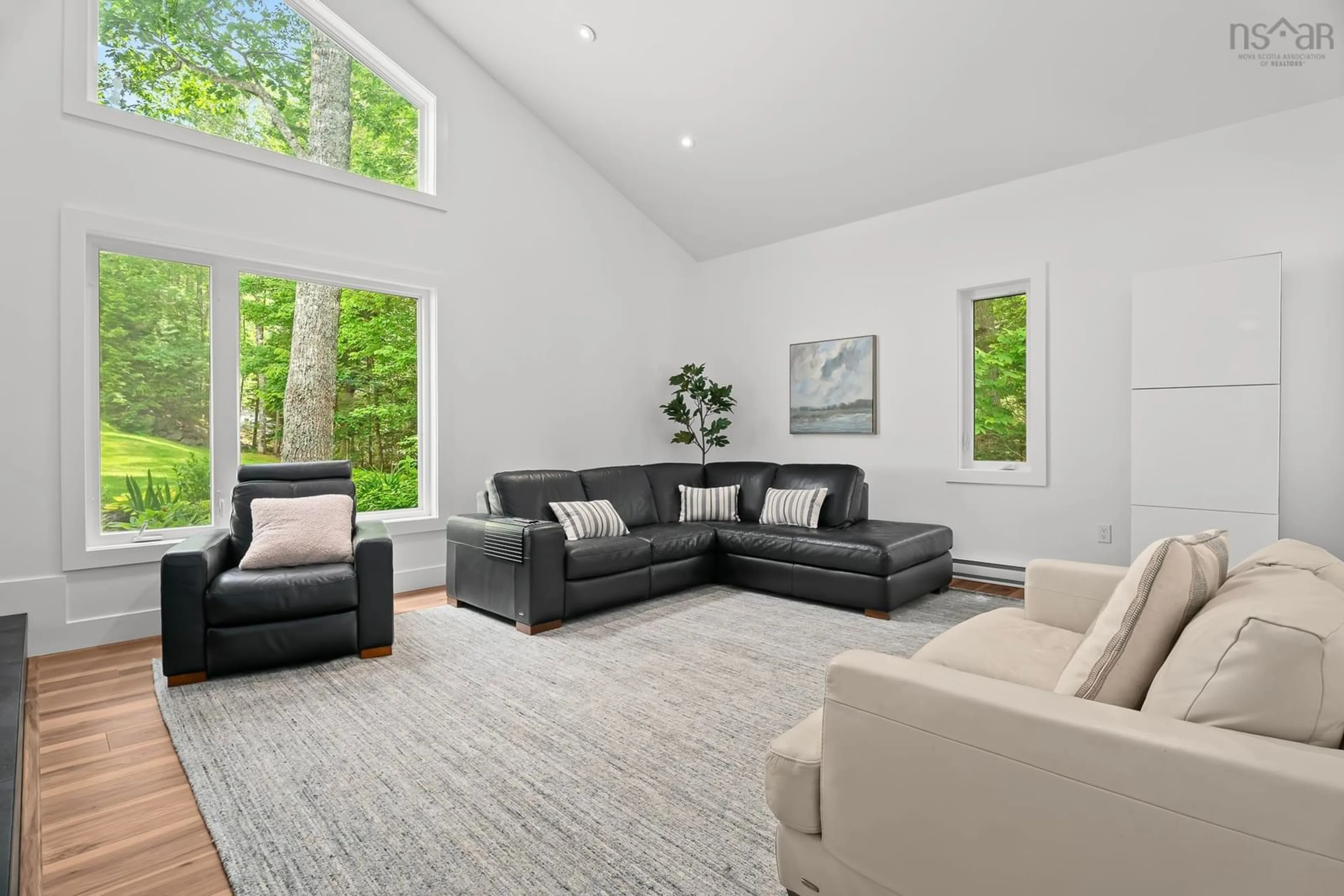 Living room with furniture, unknown for 5731 Hwy 2, Oakfield Nova Scotia B2T 1B2