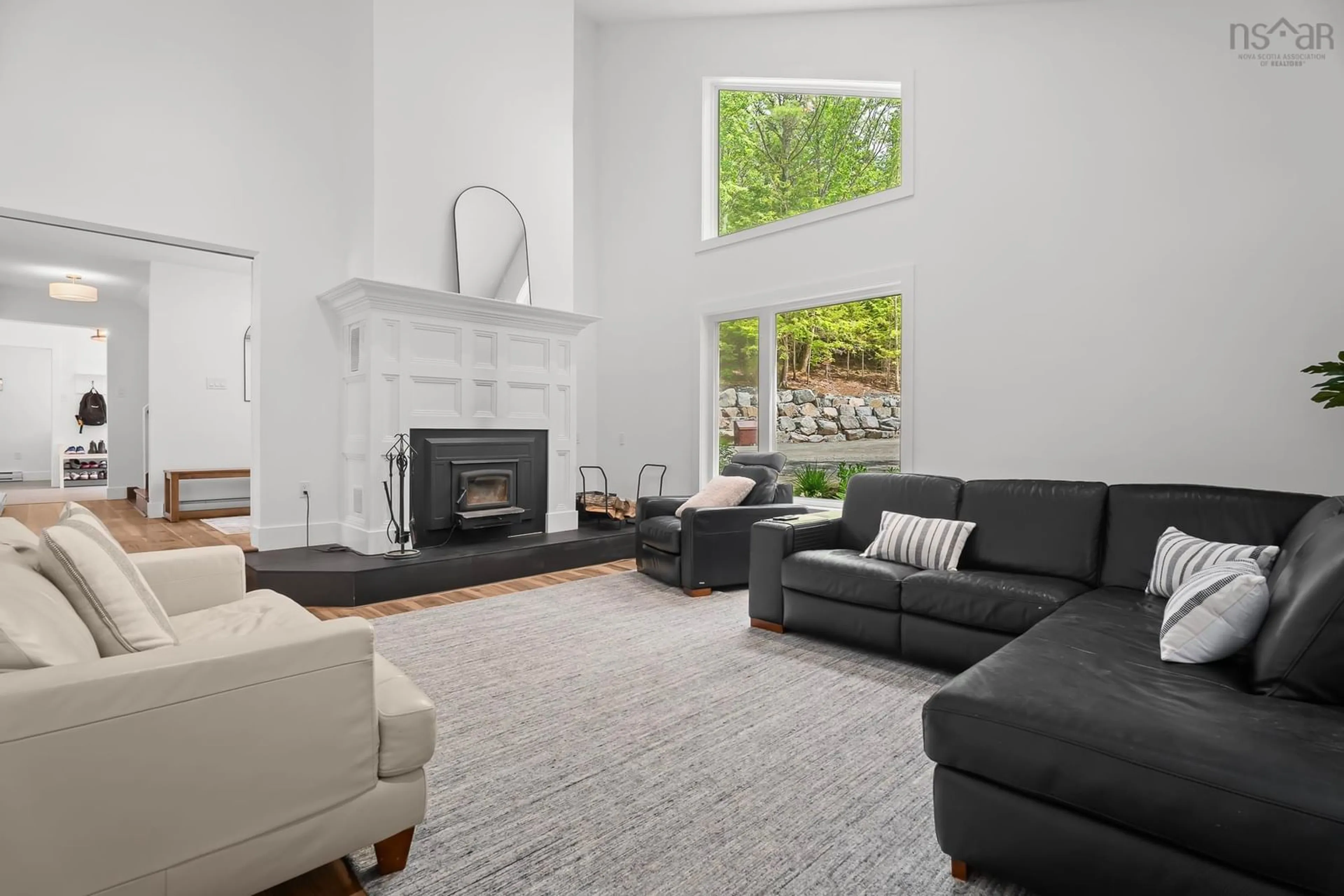 Living room with furniture, unknown for 5731 Hwy 2, Oakfield Nova Scotia B2T 1B2