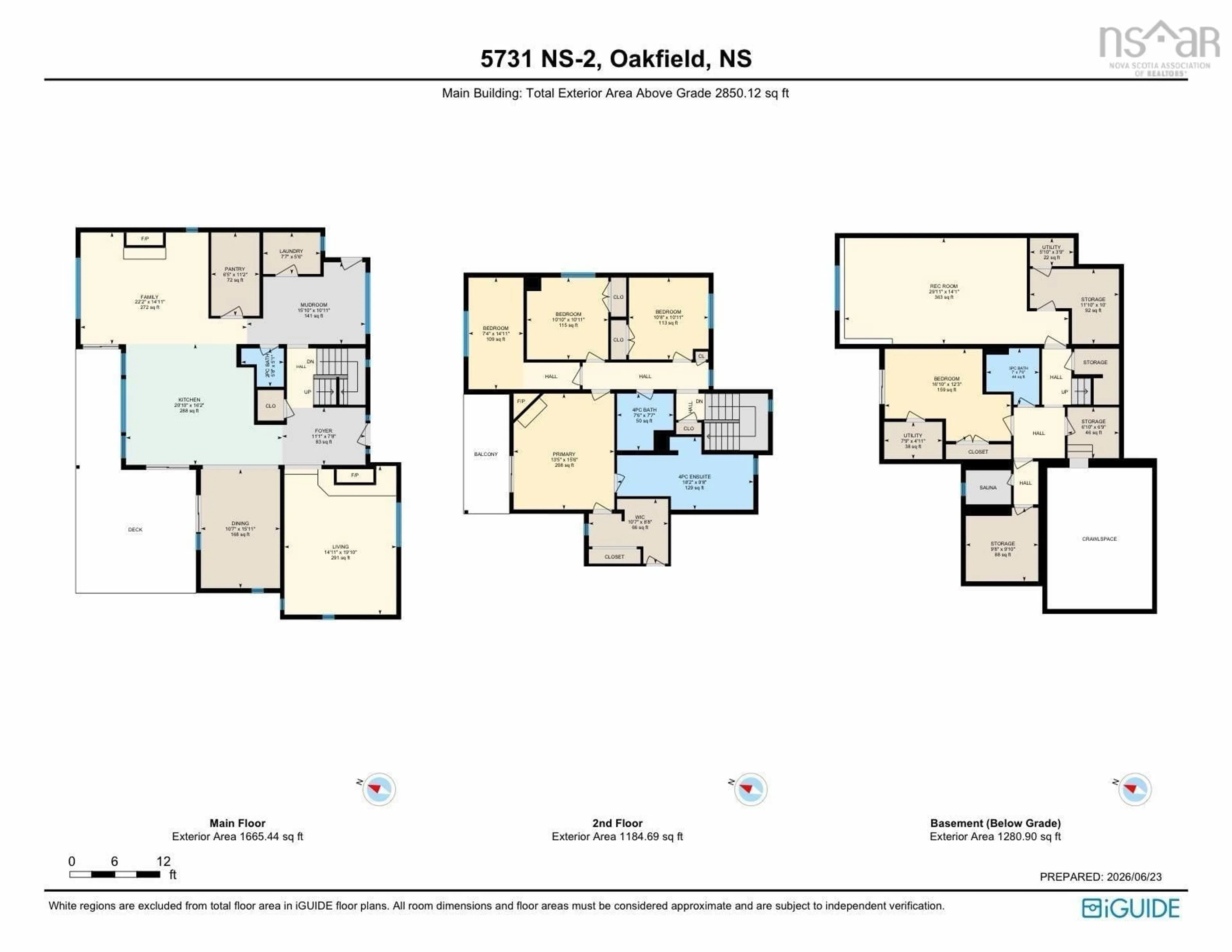 Floor plan for 5731 Hwy 2, Oakfield Nova Scotia B2T 1B2