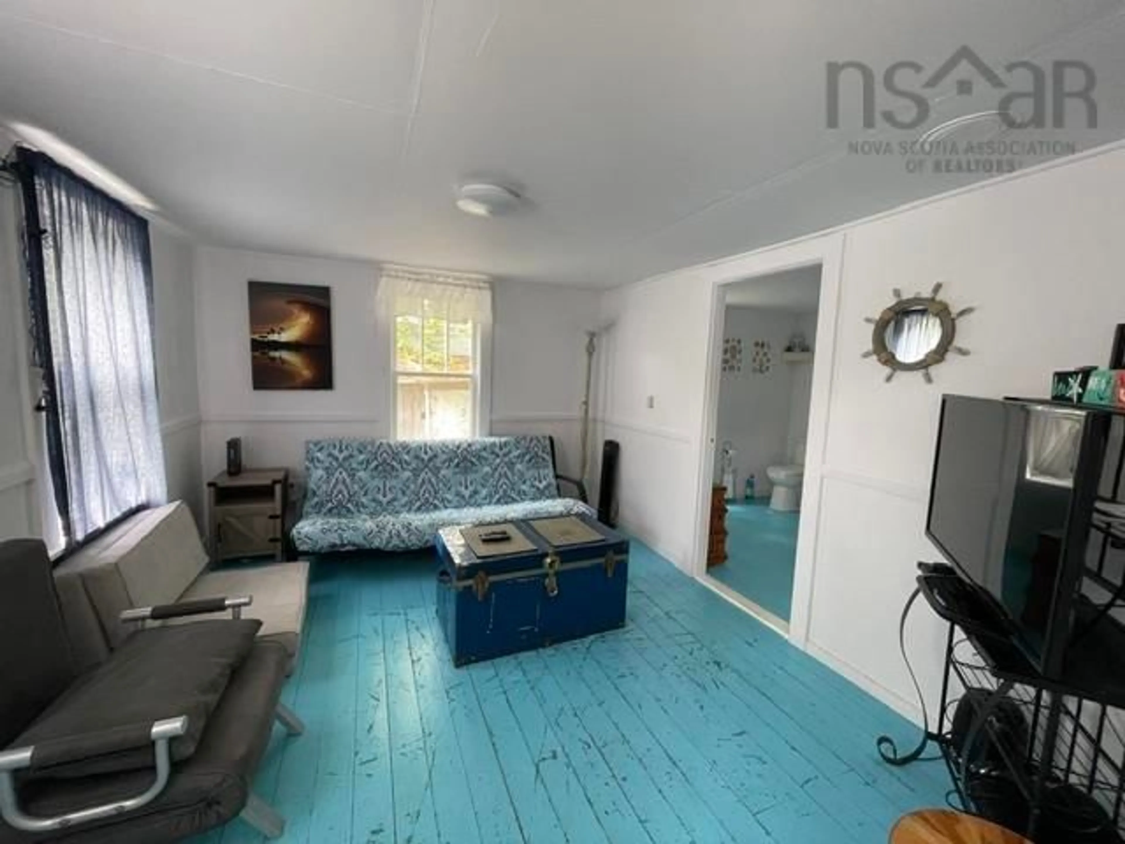 Living room with furniture, unknown for 827 Central Port Mouton Rd, South West Port Mouton Nova Scotia B0T 1T0