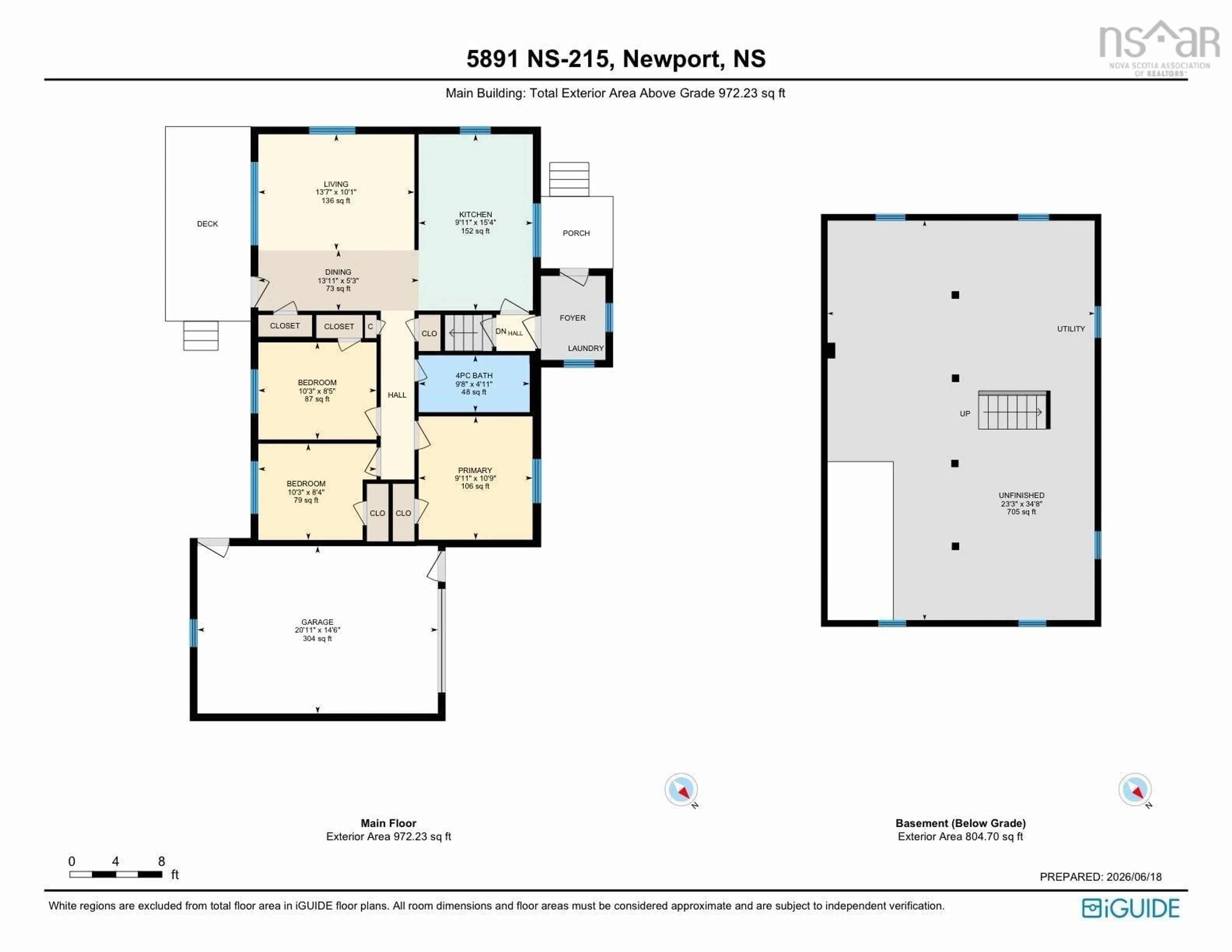 Floor plan for 5891 215 Hwy, Newport Nova Scotia B0N 2A0