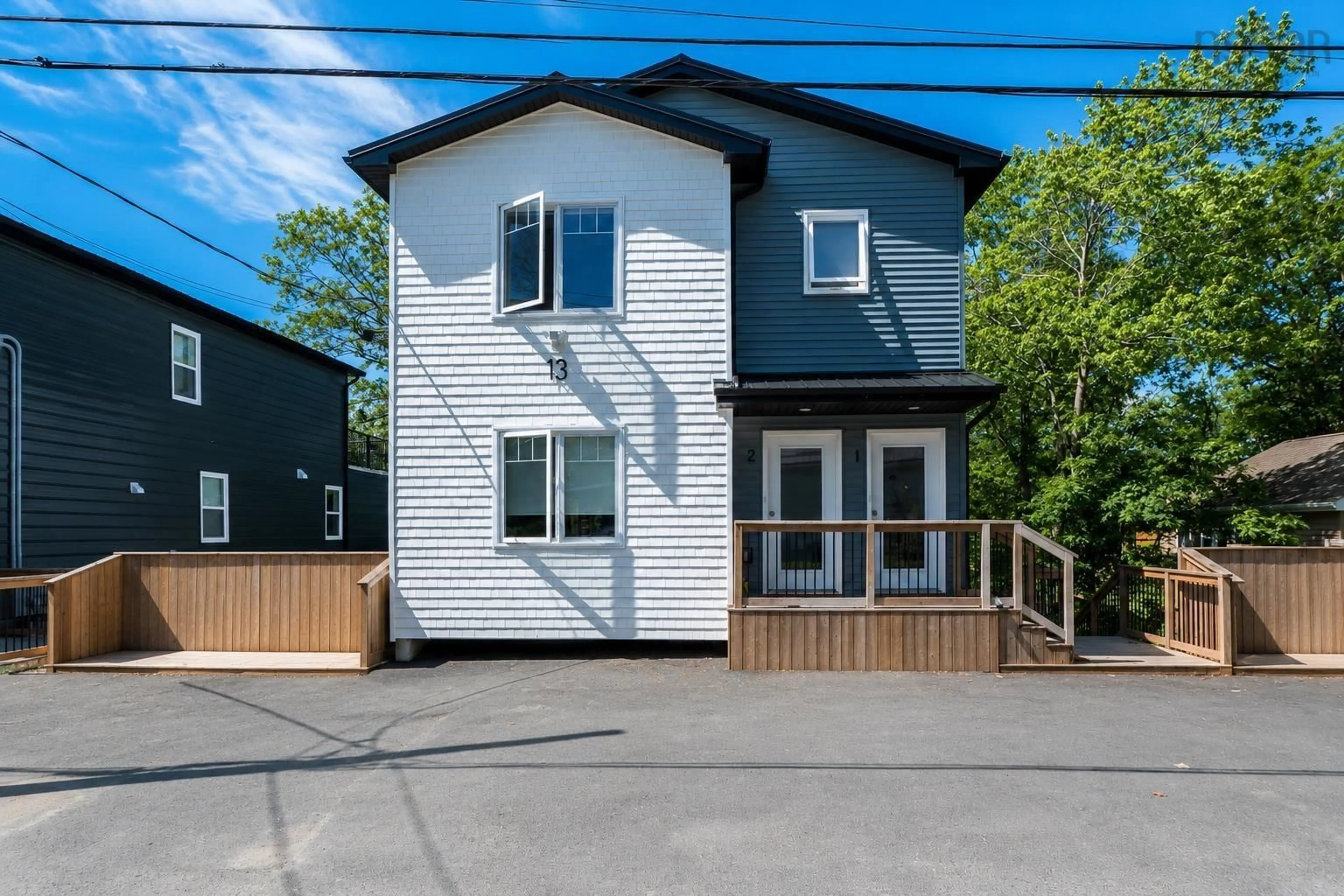 A pic from outside/outdoor area/front of a property/back of a property/a pic from drone, street for 13 Hilchie Rd, Dartmouth Nova Scotia B3A 1T5