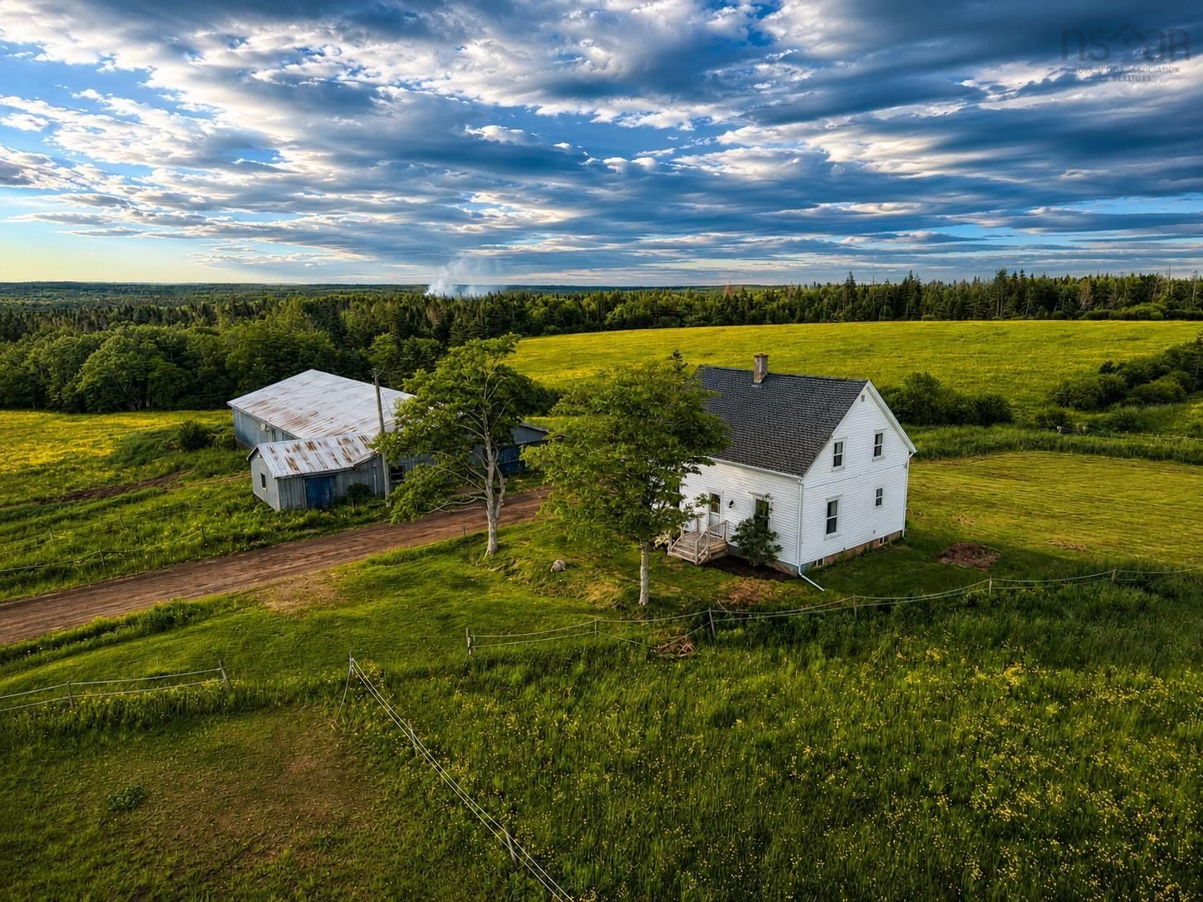 A pic from outside/outdoor area/front of a property/back of a property/a pic from drone, unknown for 98 Archibald Rd, Harmony Nova Scotia B6L 3A6