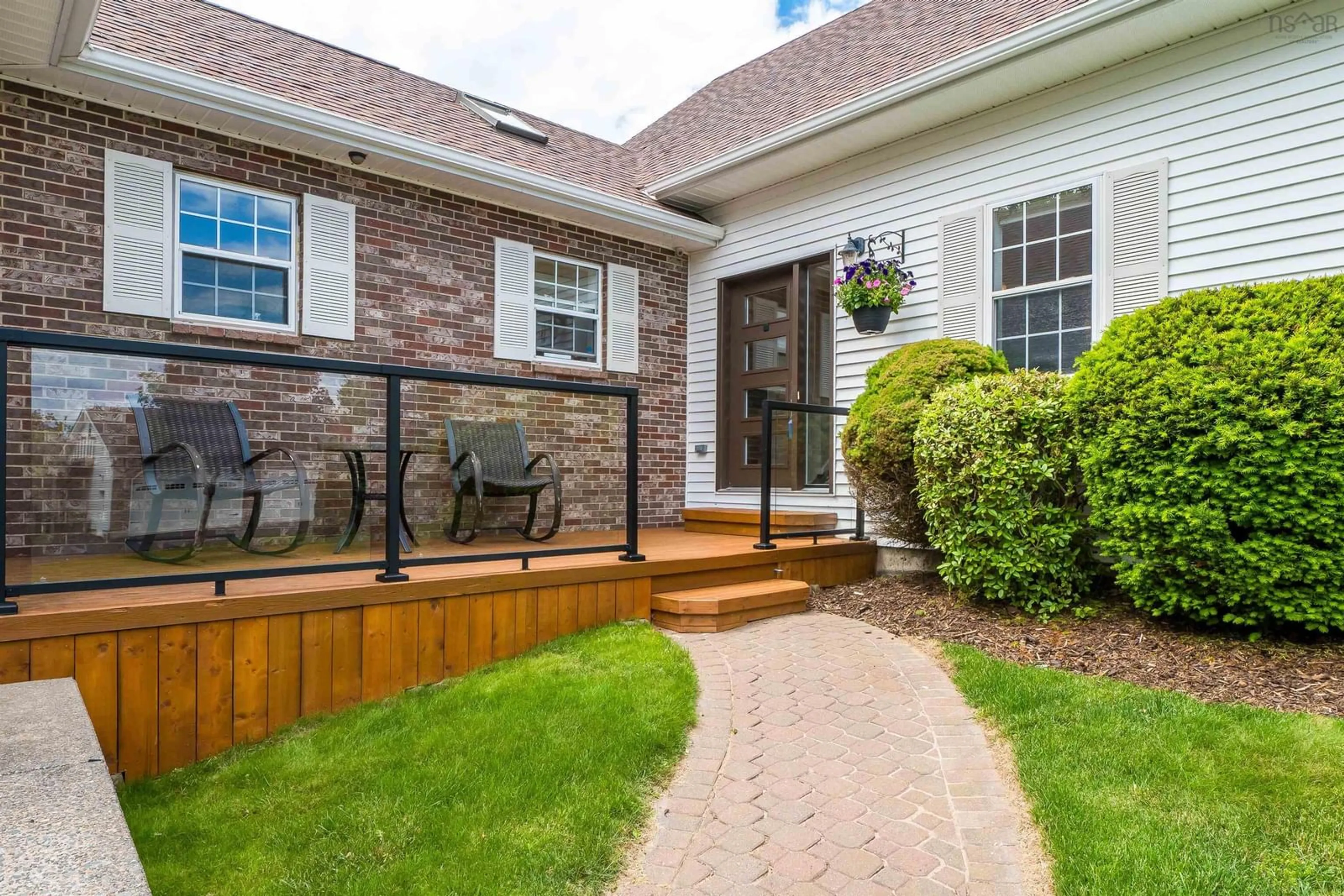 Home with brick exterior material, street for 63 Viewpoint Lane, Williamswood Nova Scotia B3V 1E7