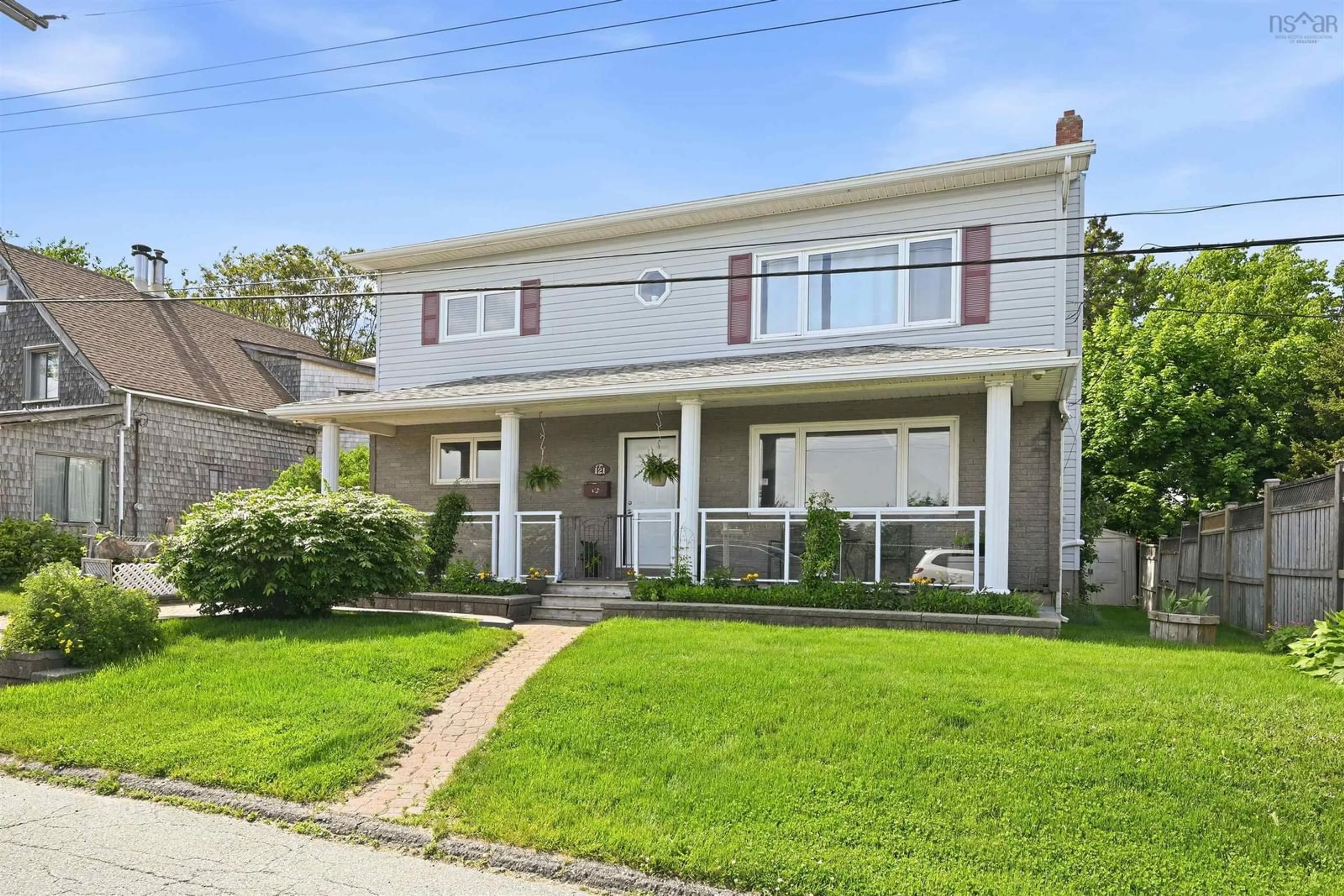 Home with vinyl exterior material, street for 121 School Ave, Halifax Nova Scotia B3N 2E1