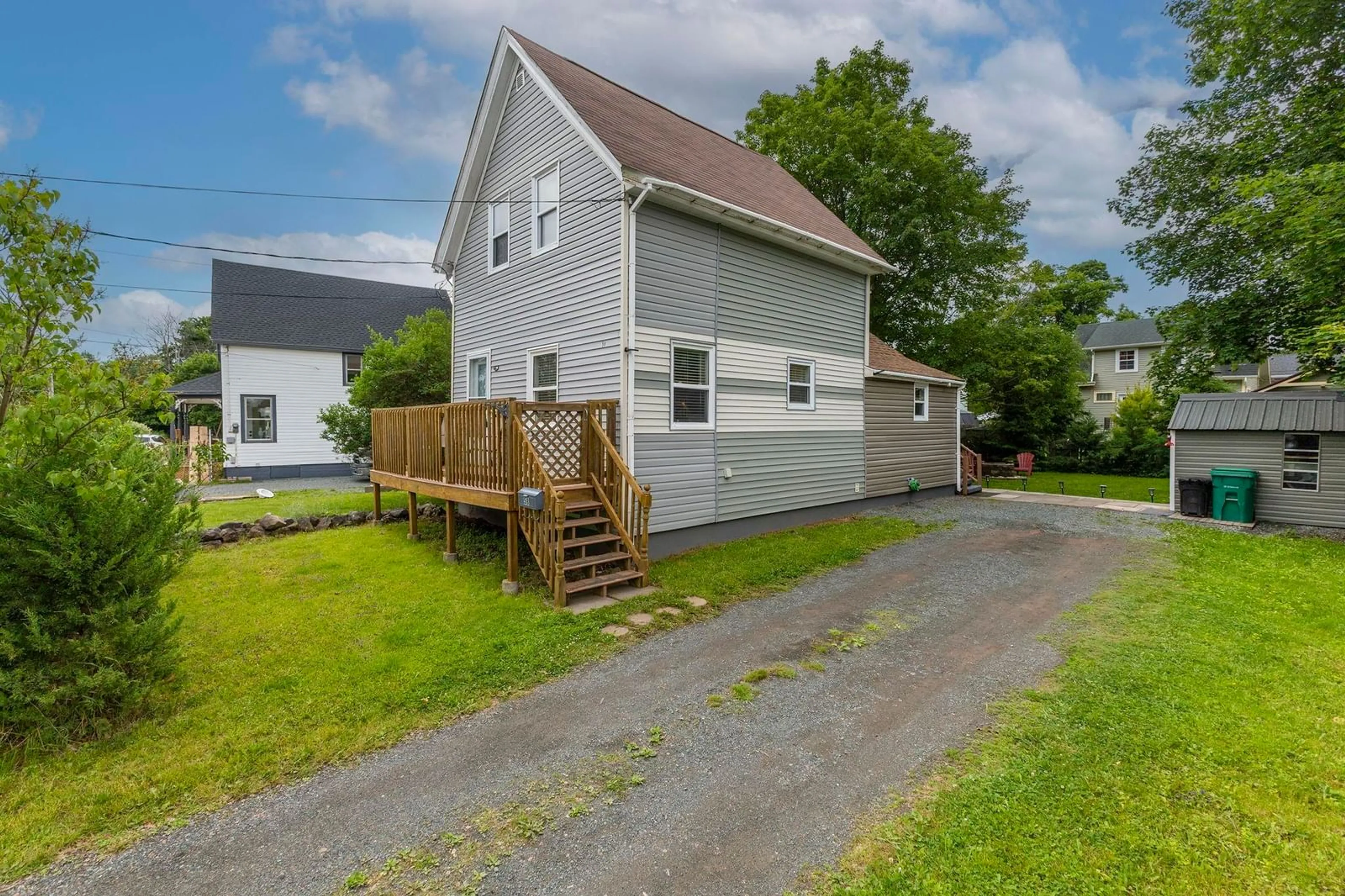 A pic from outside/outdoor area/front of a property/back of a property/a pic from drone, street for 58 Centre St, Truro Nova Scotia B2N 2K2