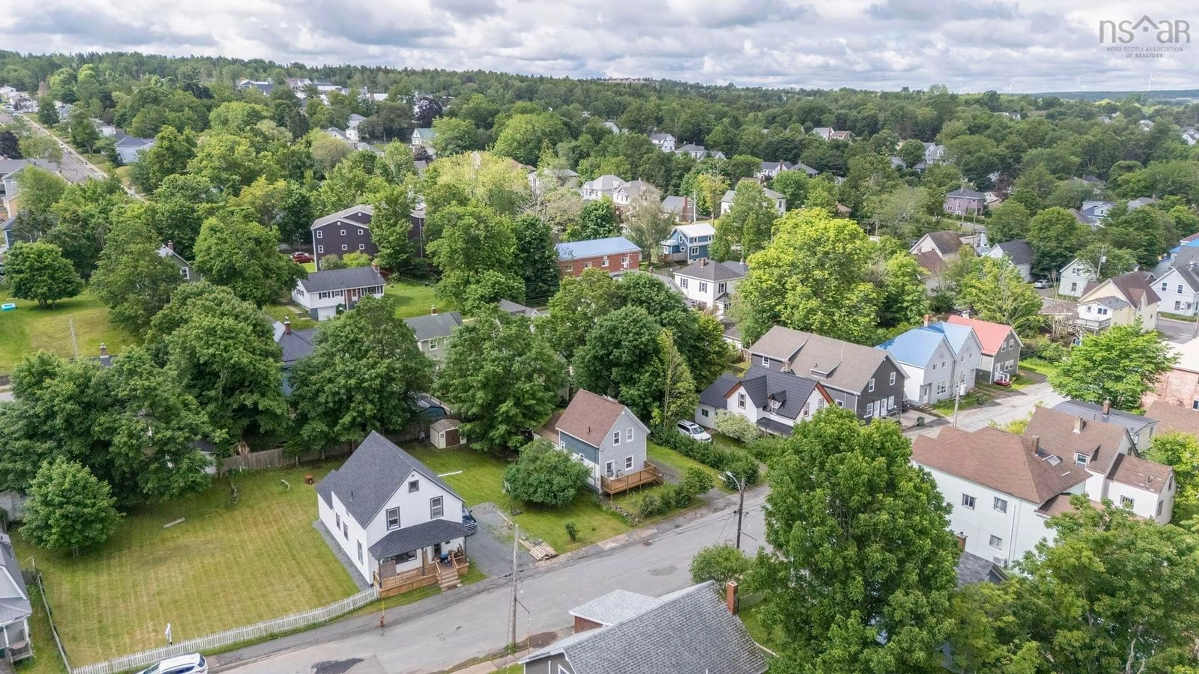 A pic from outside/outdoor area/front of a property/back of a property/a pic from drone, unknown for 58 Centre St, Truro Nova Scotia B2N 2K2