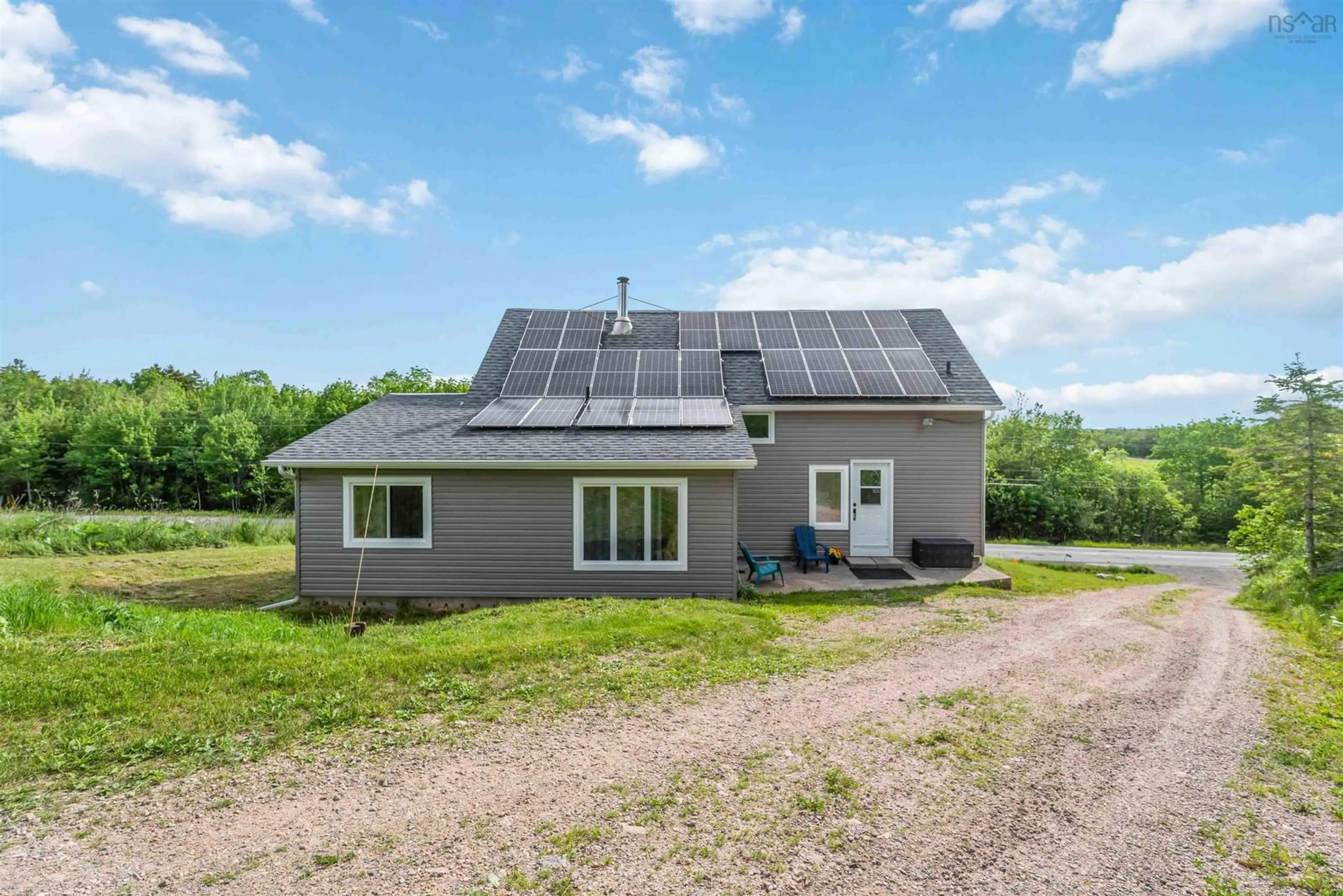 A pic from outside/outdoor area/front of a property/back of a property/a pic from drone, building for 480 New Ross Rd, Leminster Nova Scotia B0N 2T0