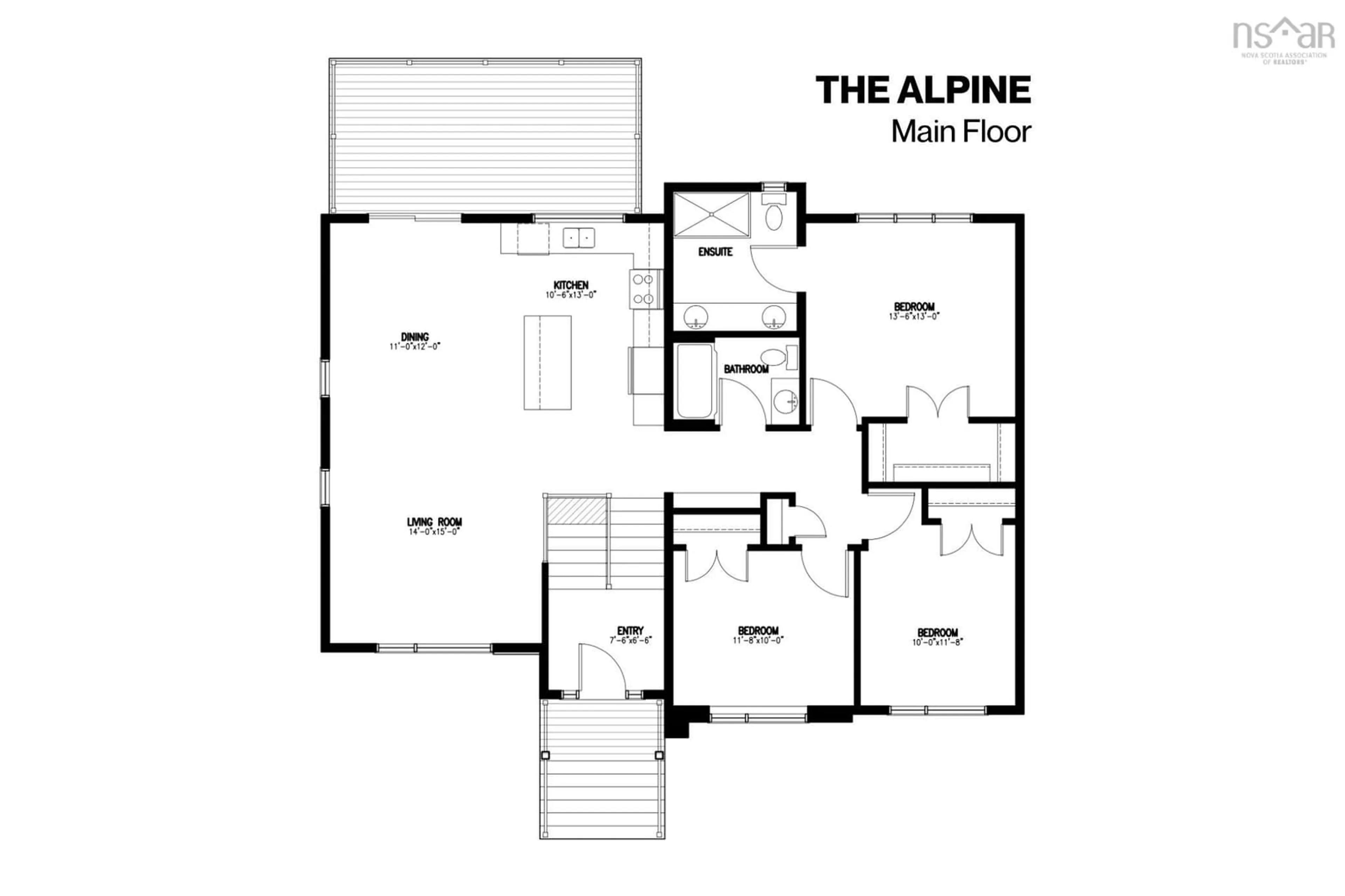 Floor plan for 380 Zaffre Dr #5017, Middle Sackville Nova Scotia B4E 0X3