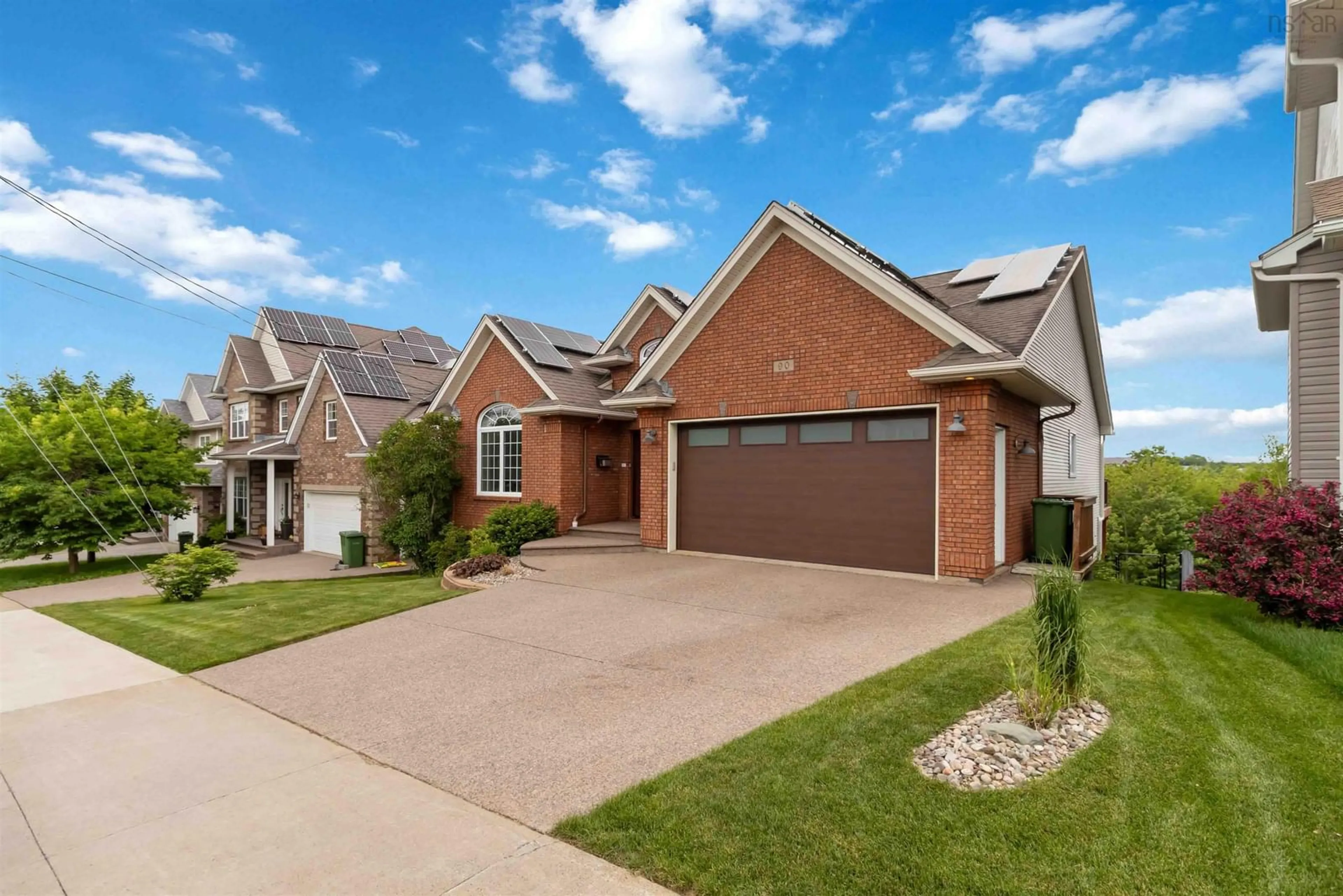 Home with brick exterior material, street for 90 Lindenwood Terr, Dartmouth Nova Scotia B2W 0B1