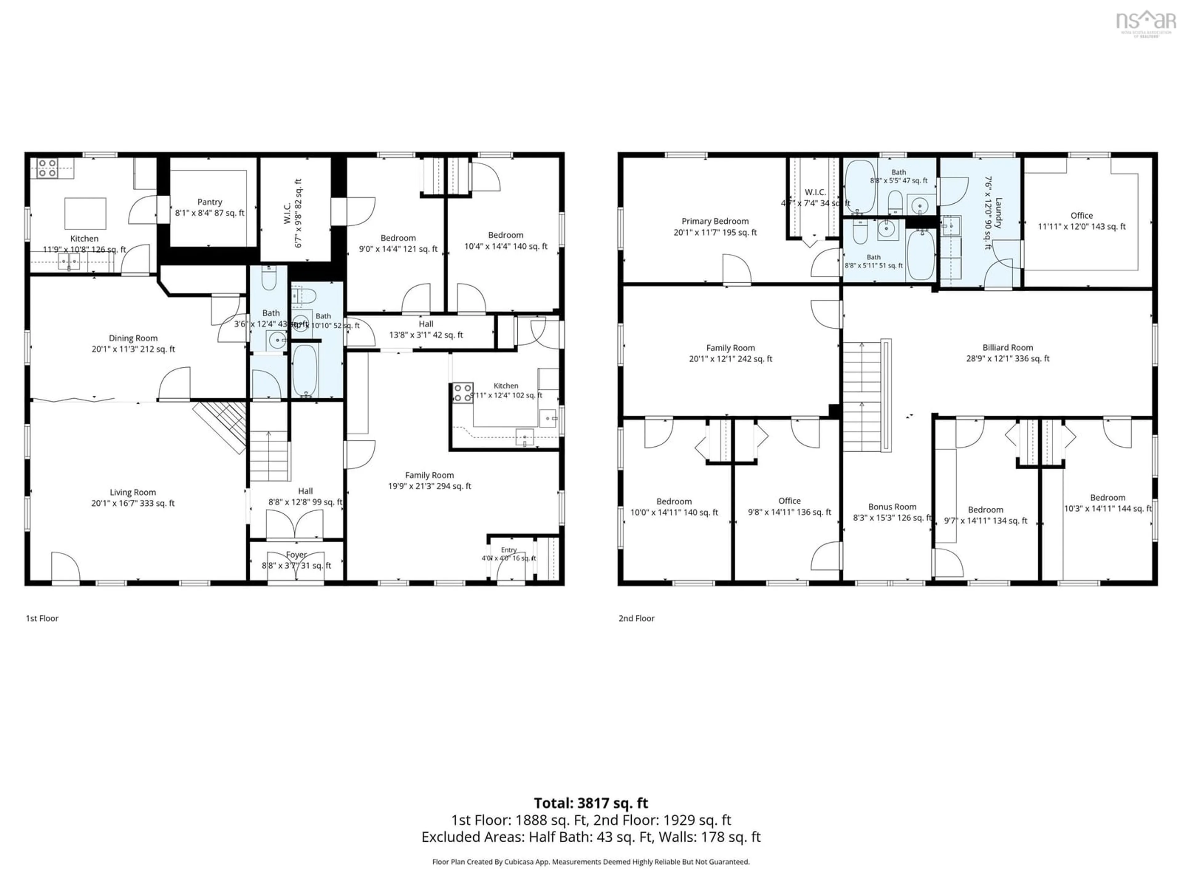 Floor plan for 121 Water St, Shelburne Nova Scotia B0T 1W0
