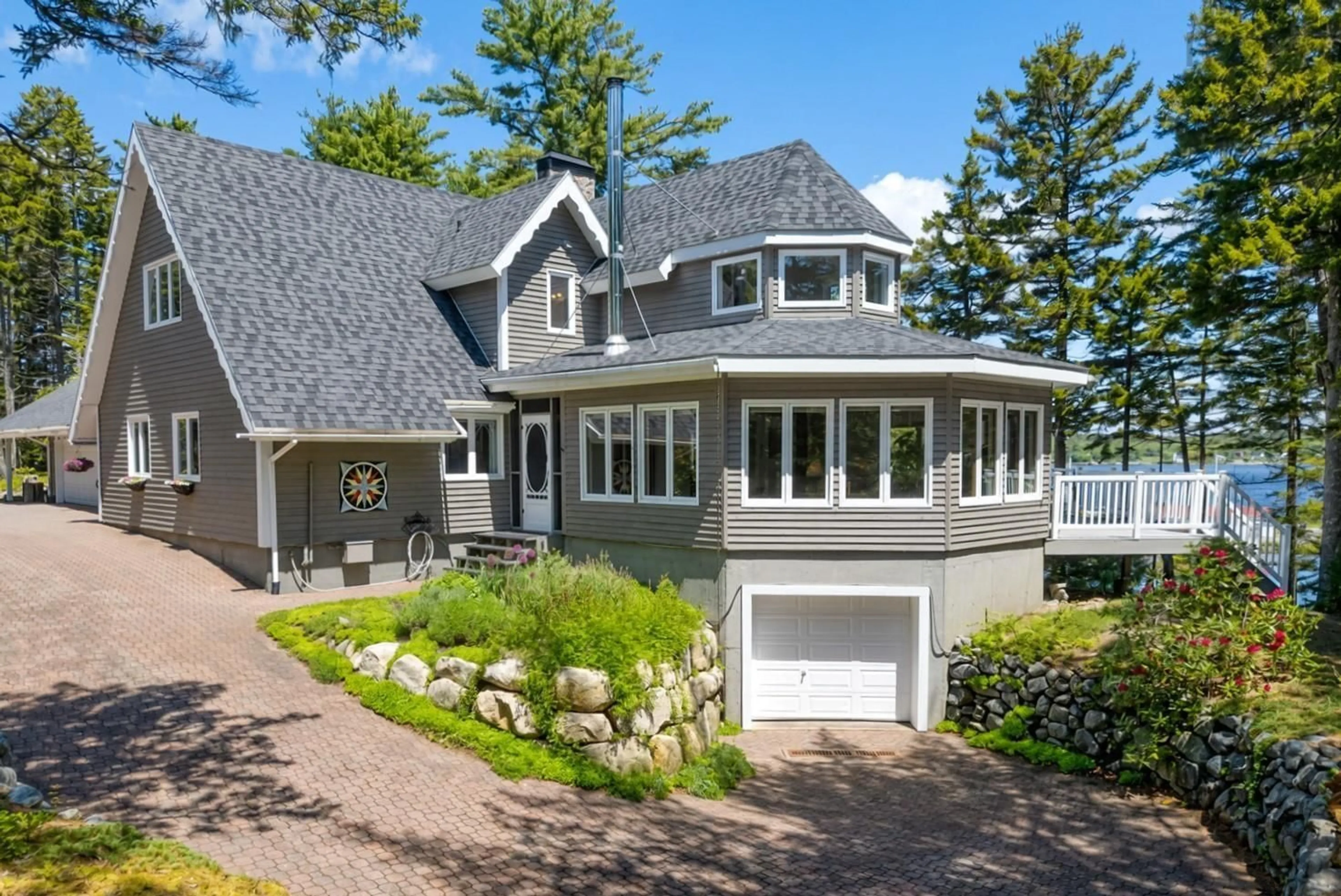 Home with vinyl exterior material, street for 2515 Hwy 331, West Lahave Nova Scotia B0R 1G0