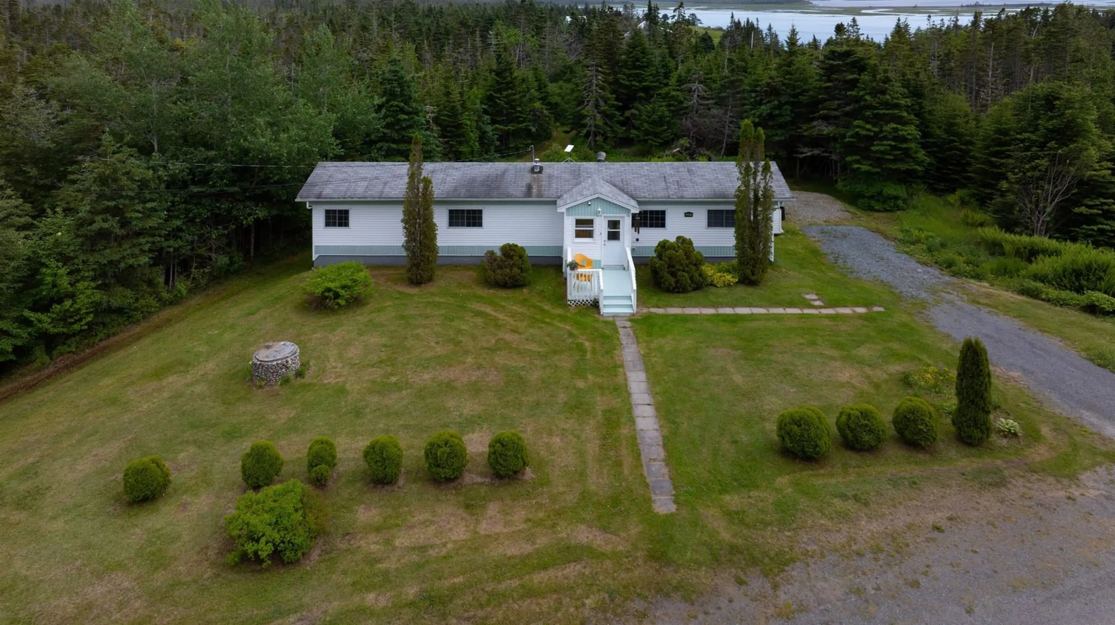 A pic from outside/outdoor area/front of a property/back of a property/a pic from drone, unknown for 3267 Clam Harbour Rd, Clam Harbour Nova Scotia B0J 1Y0