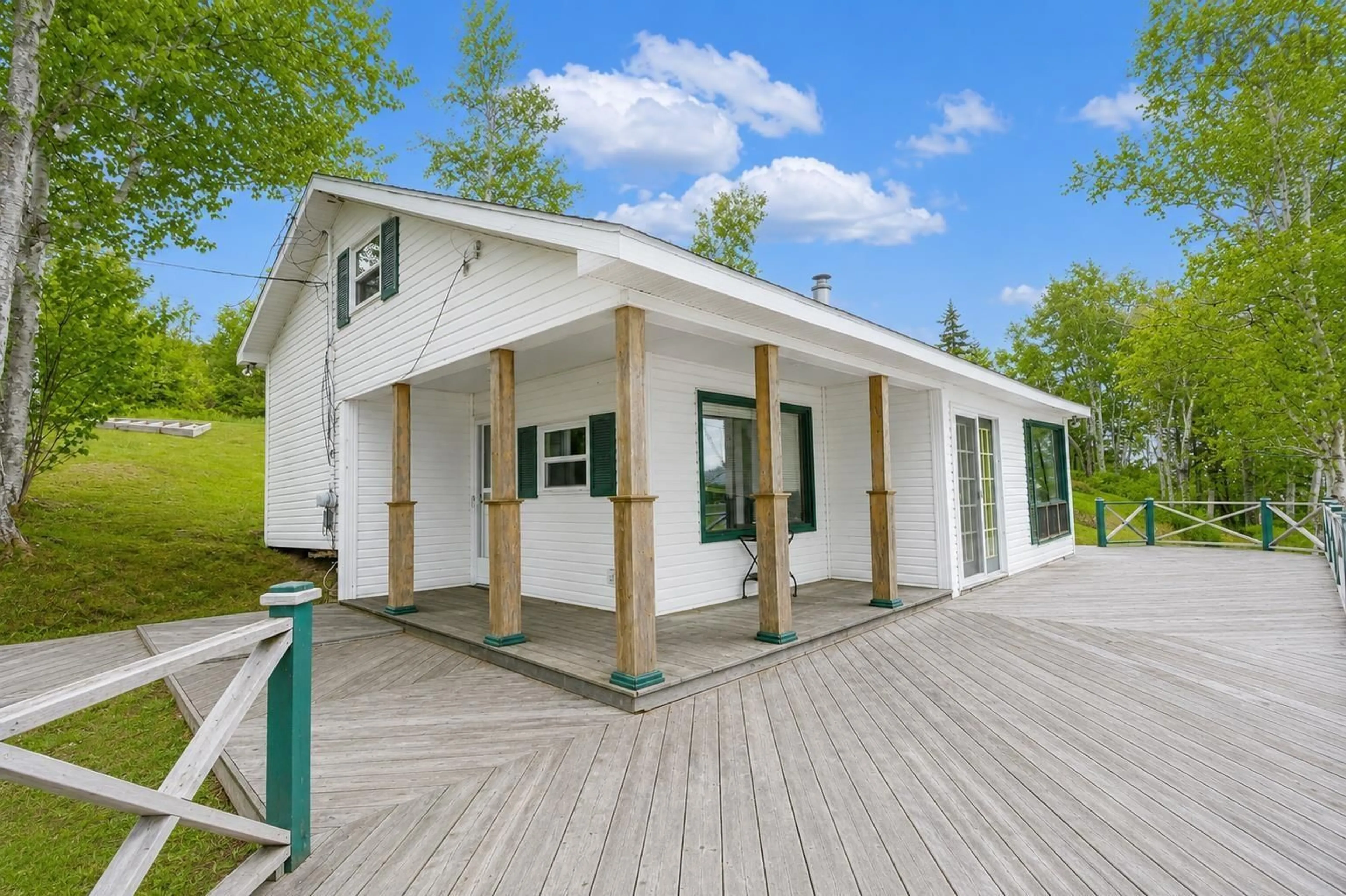 Home with vinyl exterior material, building for 5636 East Bay Hwy, Ben Eoin Nova Scotia B0E 3B0