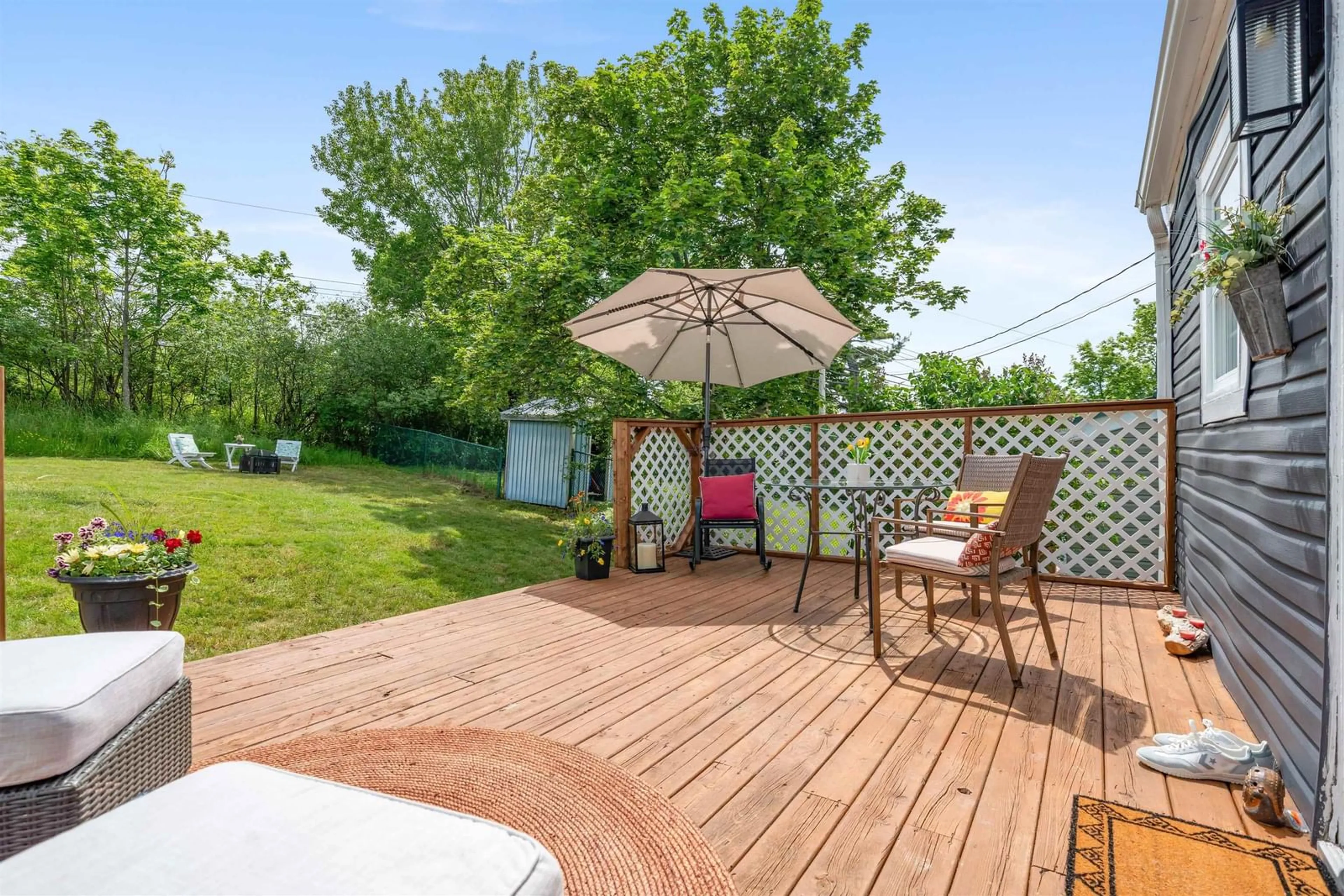 Patio, water/lake/river/ocean view for 43 Highland Dr, New Glasgow Nova Scotia B2H 4C3