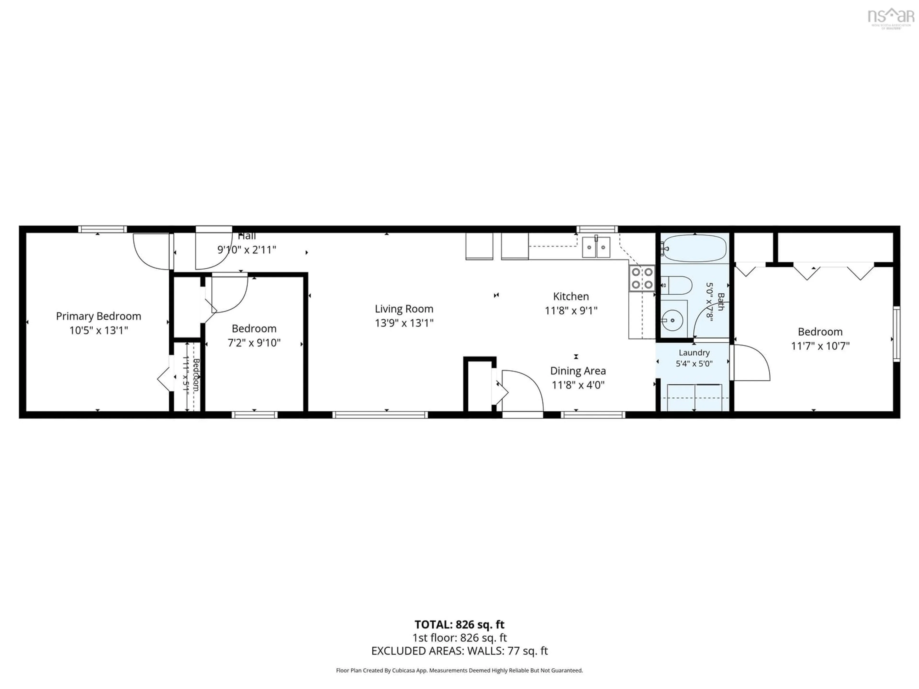 Floor plan for 271 Glenmore Rd, Glenmore Nova Scotia B0N 1X0