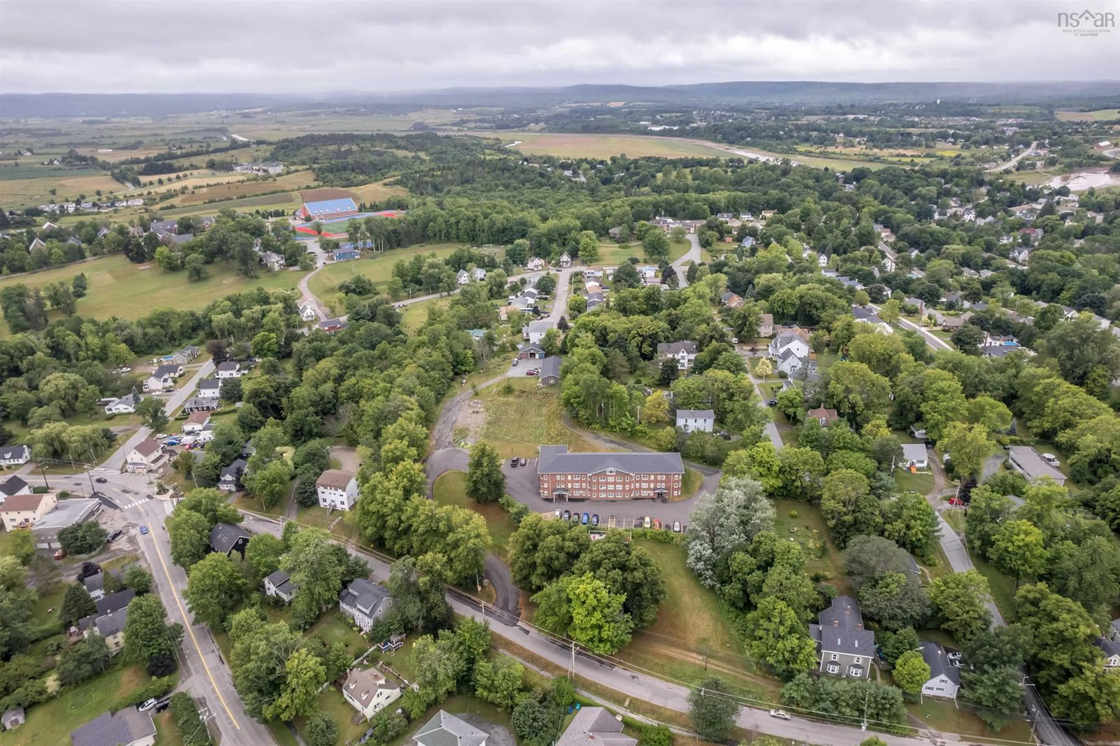 A pic from outside/outdoor area/front of a property/back of a property/a pic from drone, mountain view for 790 King St, Windsor Nova Scotia B0N 2T0
