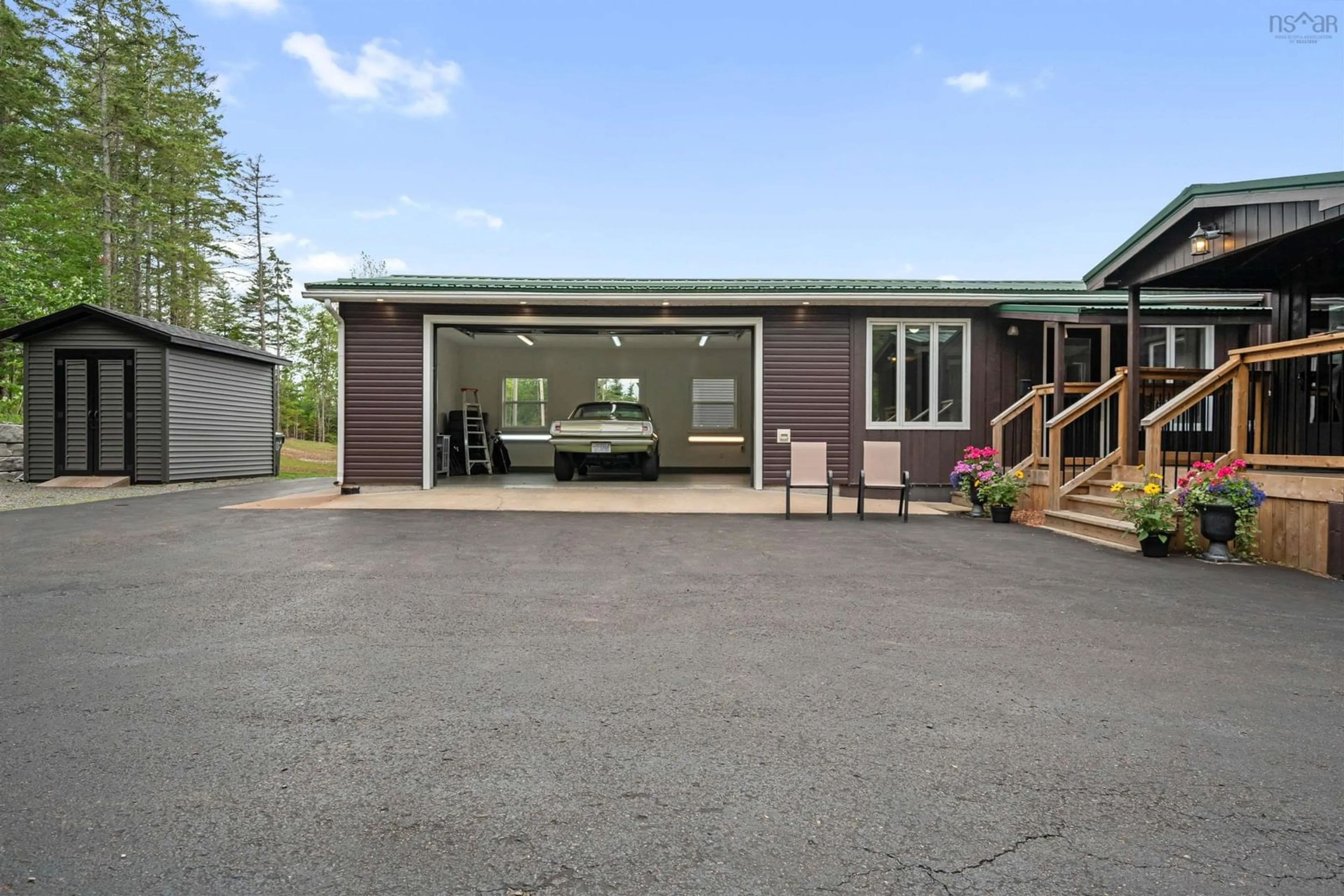 Indoor garage for 124 Marney Rd, Hilden Nova Scotia B0M 1C0