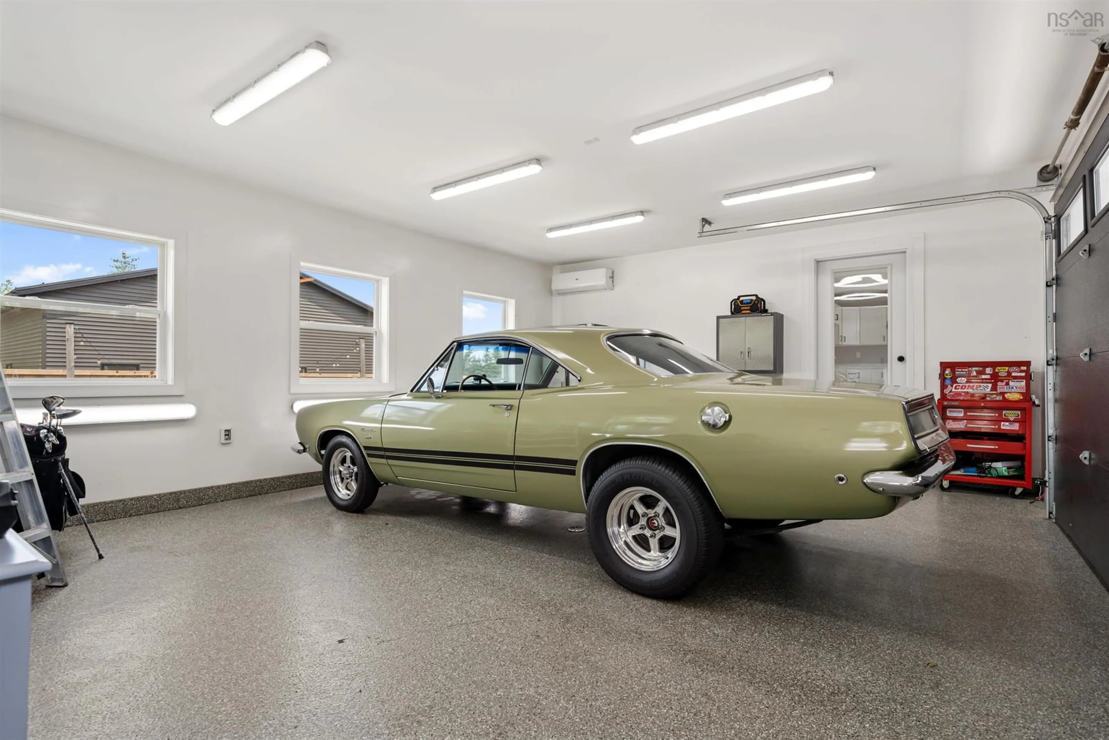Indoor garage for 124 Marney Rd, Hilden Nova Scotia B0M 1C0
