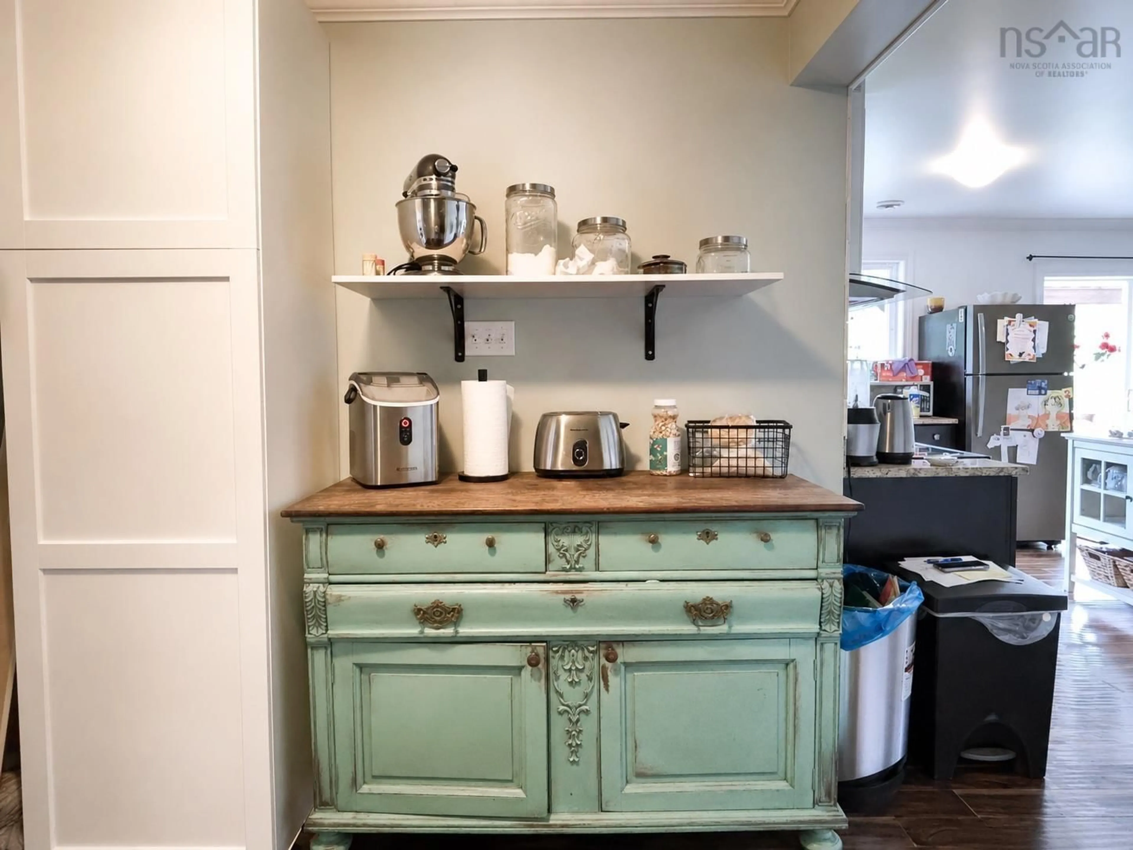 Rustic kitchen, unknown for 8426 Upper Clyde Rd, Welshtown Nova Scotia B0T 1W0