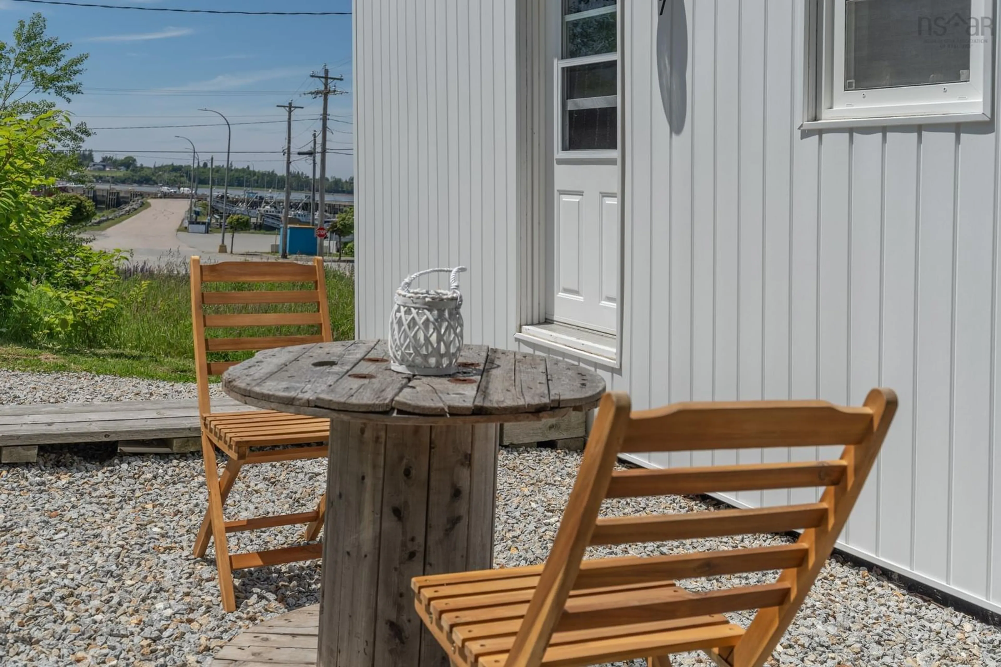 Patio, water/lake/river/ocean view for 7 Pearl St, Yarmouth Nova Scotia B5A 3M4