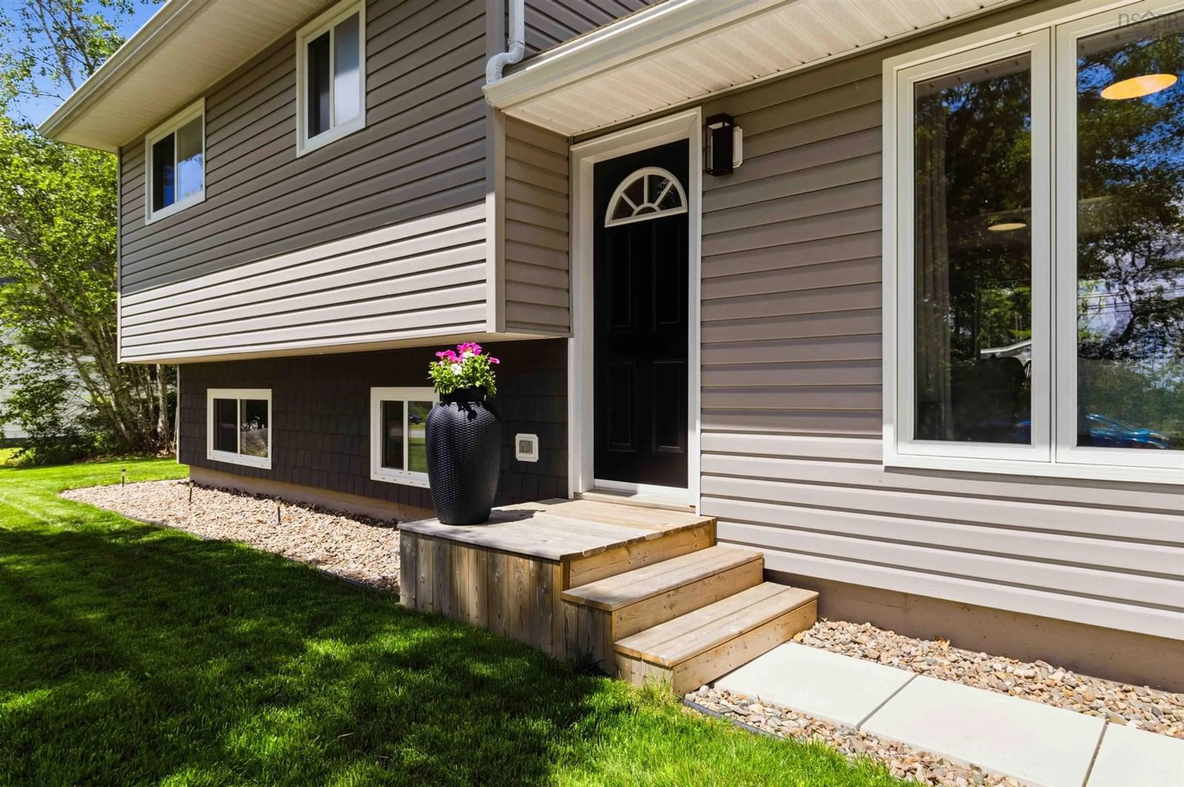 Home with vinyl exterior material, street for 3190 Hwy 325, Wileville Nova Scotia B4V 5G7