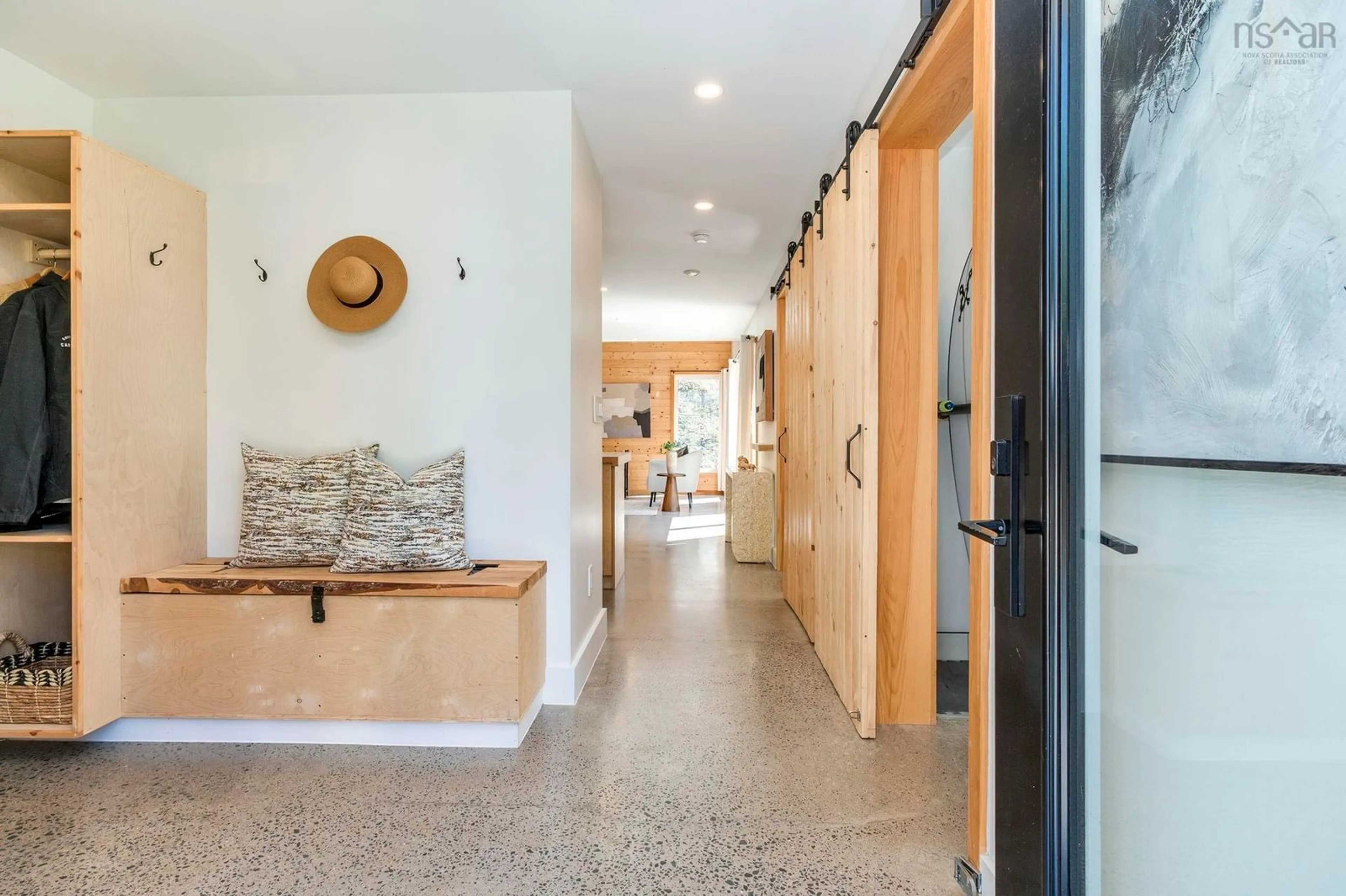 Indoor entryway for 5 West Lawrencetown Rd, Lawrencetown Nova Scotia B2Z 1S4