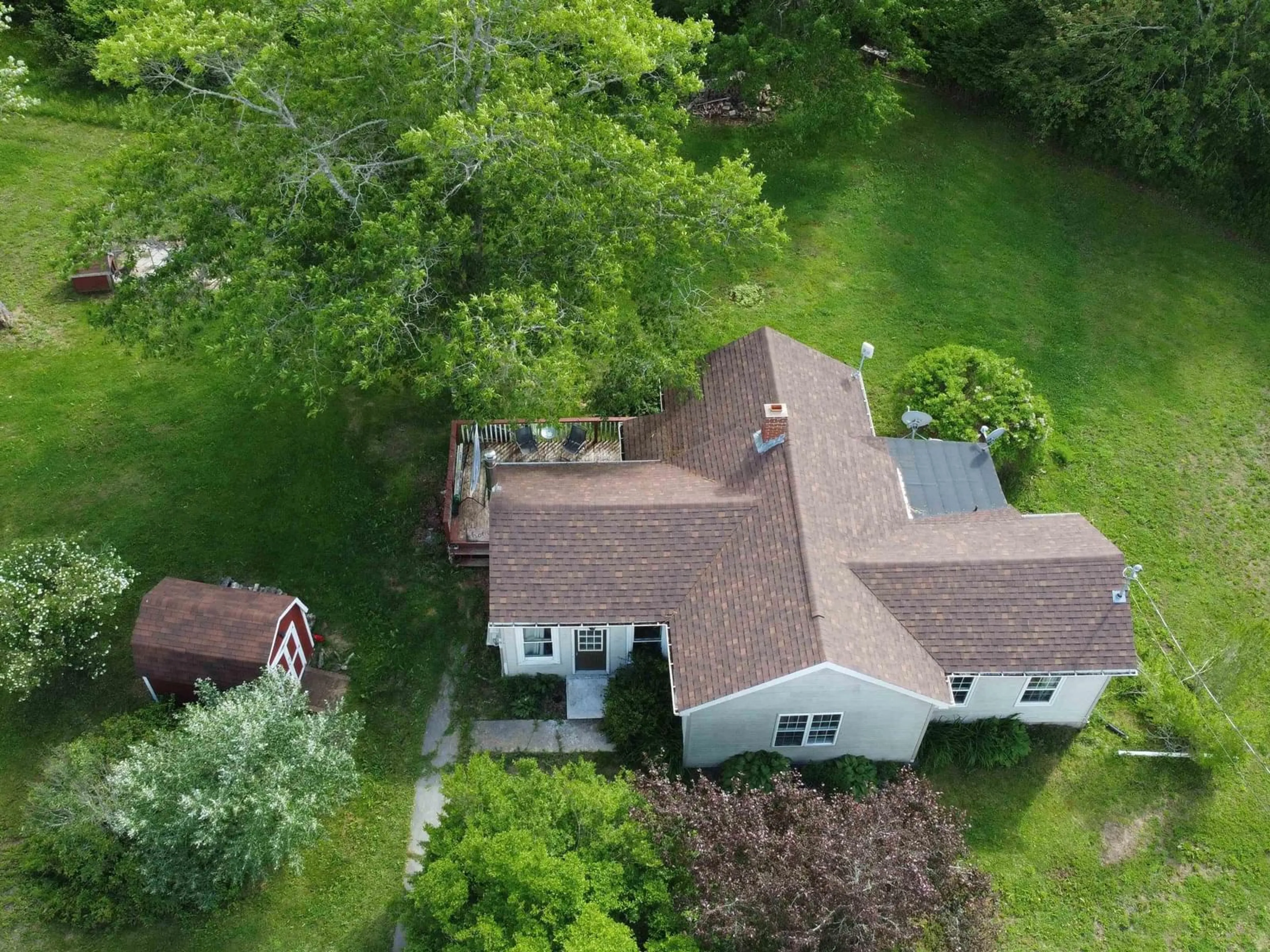 A pic from outside/outdoor area/front of a property/back of a property/a pic from drone, unknown for 7770 Highway 1, Ellershouse Nova Scotia B0N 1L0