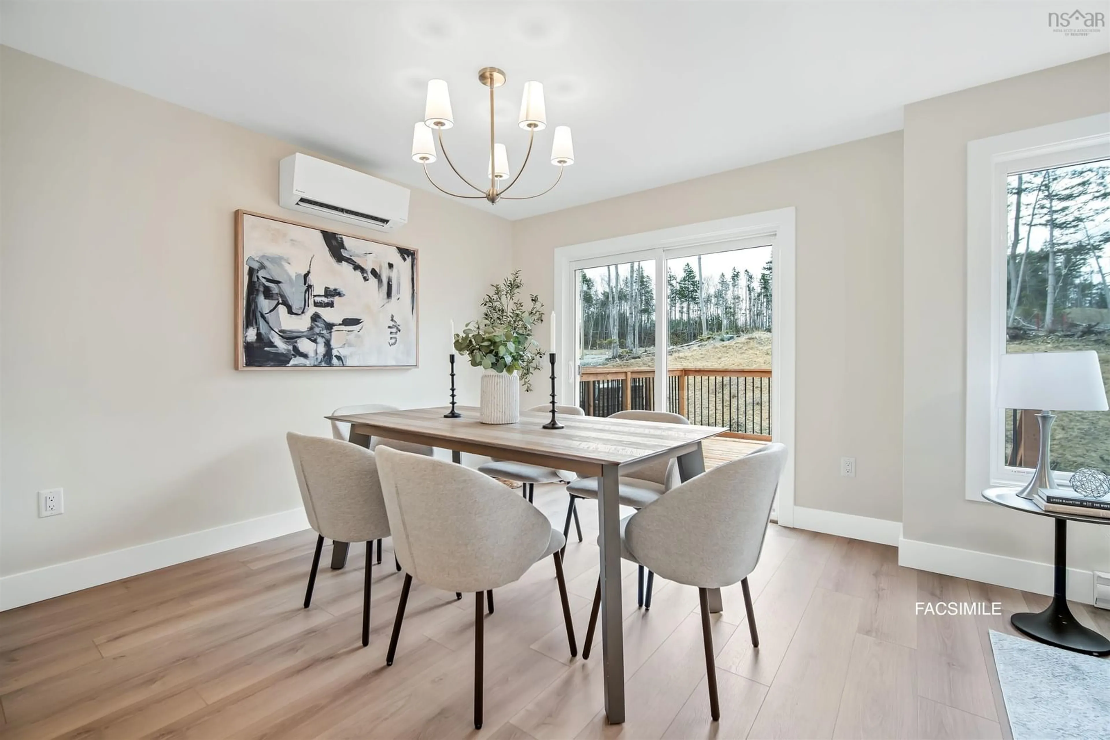Dining room, wood/laminate floor for 189 Puncheon Way Way #PUN73C, West Bedford Nova Scotia B4B 2N6