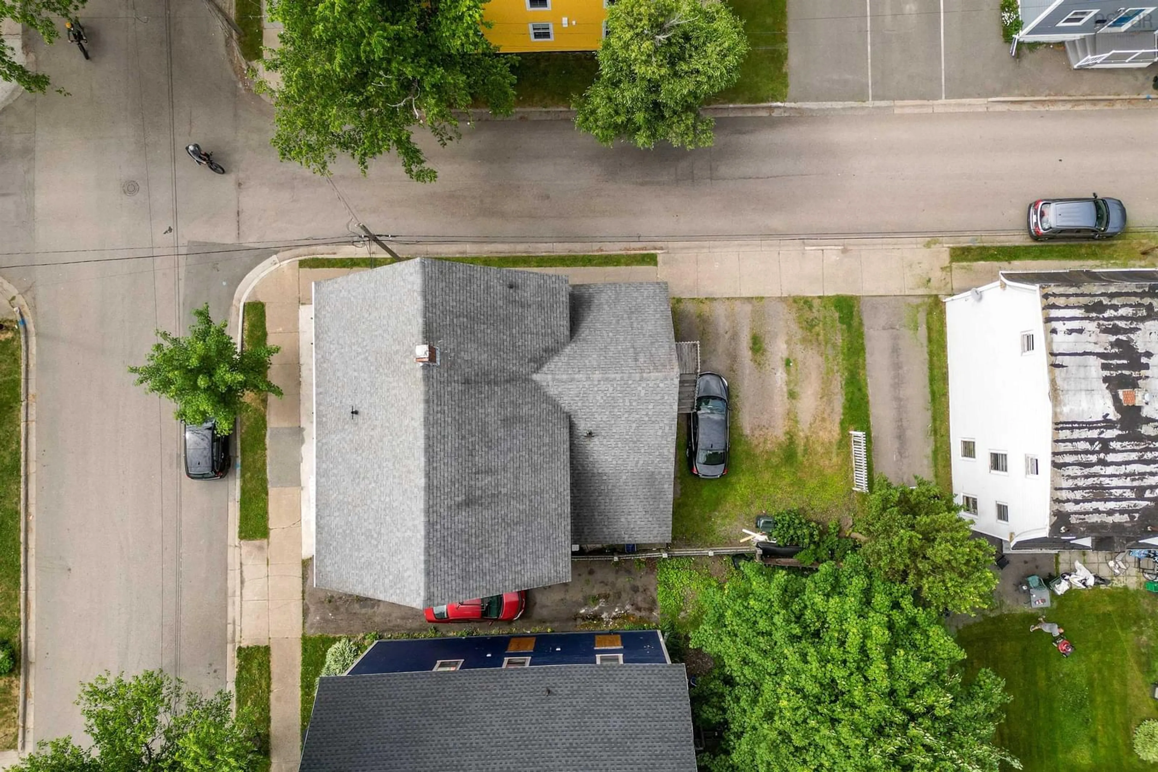 A pic from outside/outdoor area/front of a property/back of a property/a pic from drone, street for 55 Charlotte St, Sydney Nova Scotia B1P 1B8