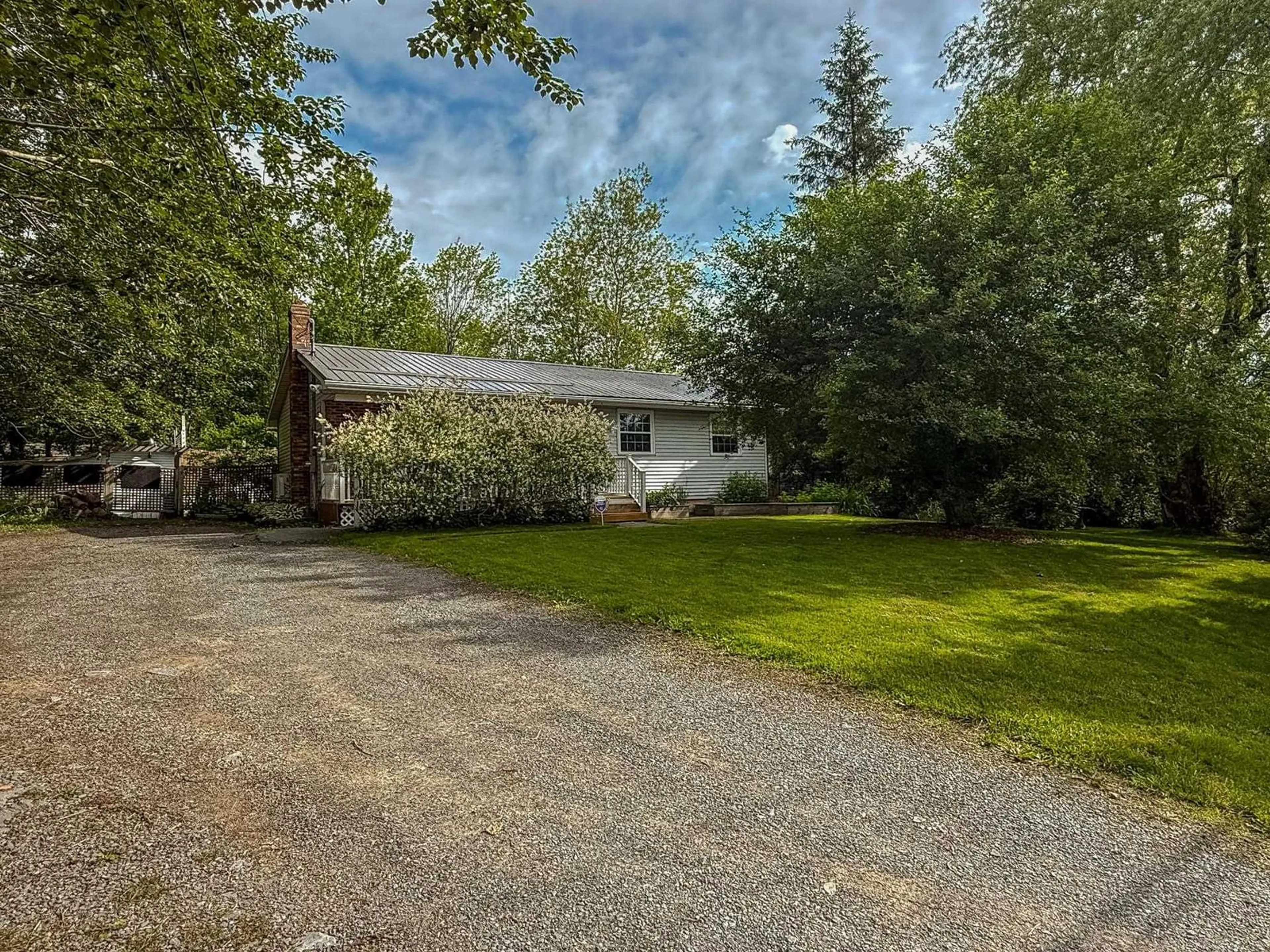 A pic from outside/outdoor area/front of a property/back of a property/a pic from drone, street for 1192 Highway 2, Lantz Nova Scotia B2S 1T5